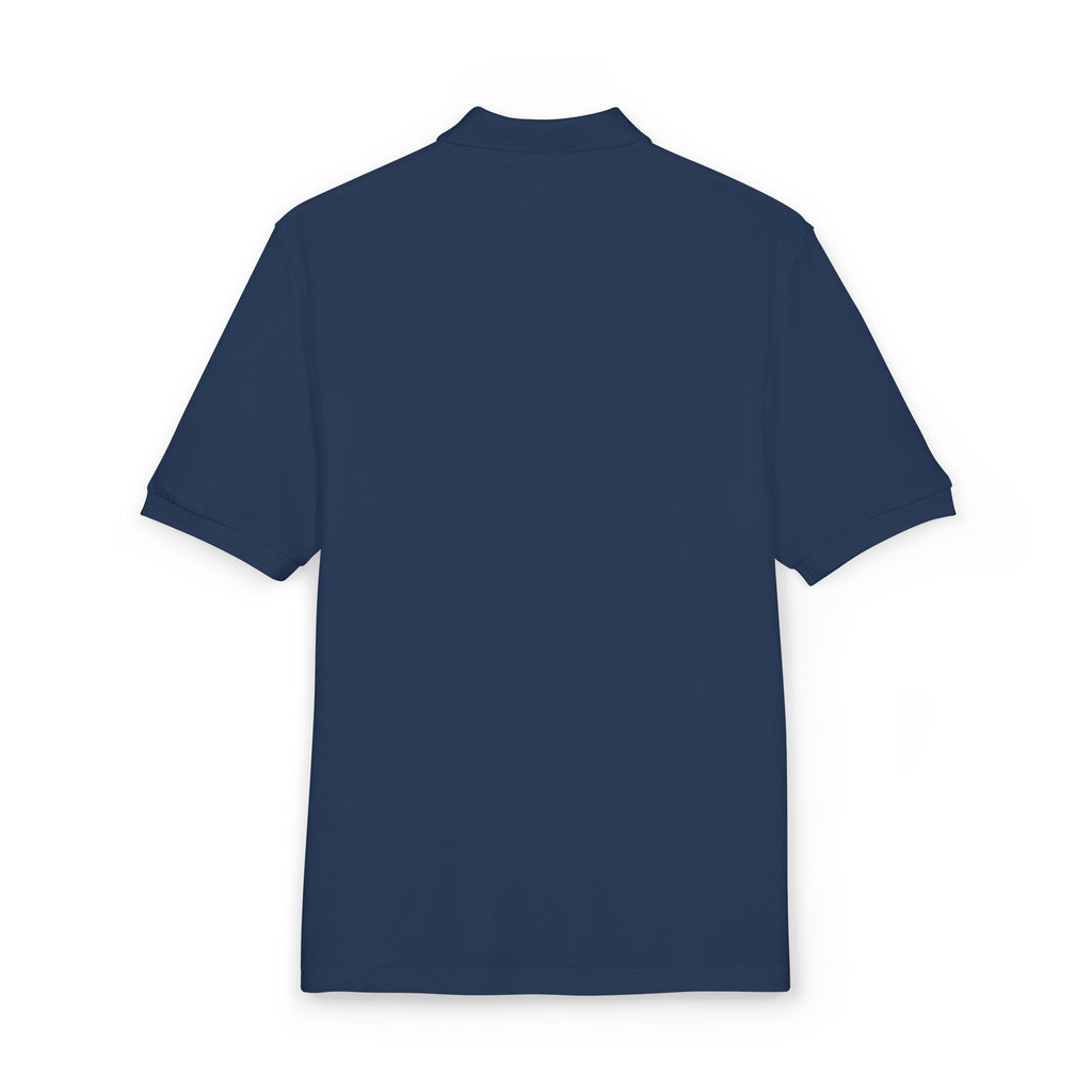 Bigfoot Polo Blue Silhouette