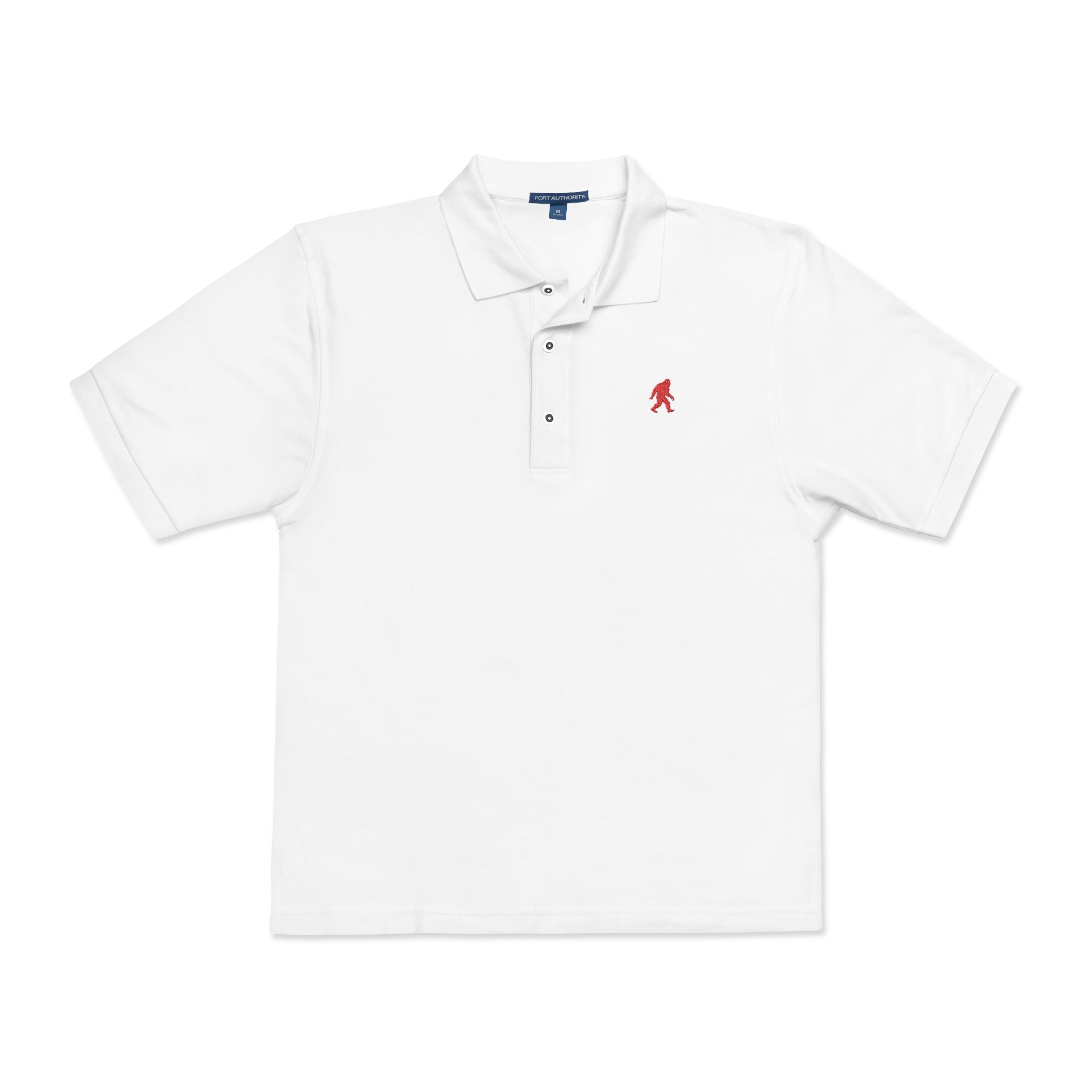 Bigfoot Polo Red Silhouette