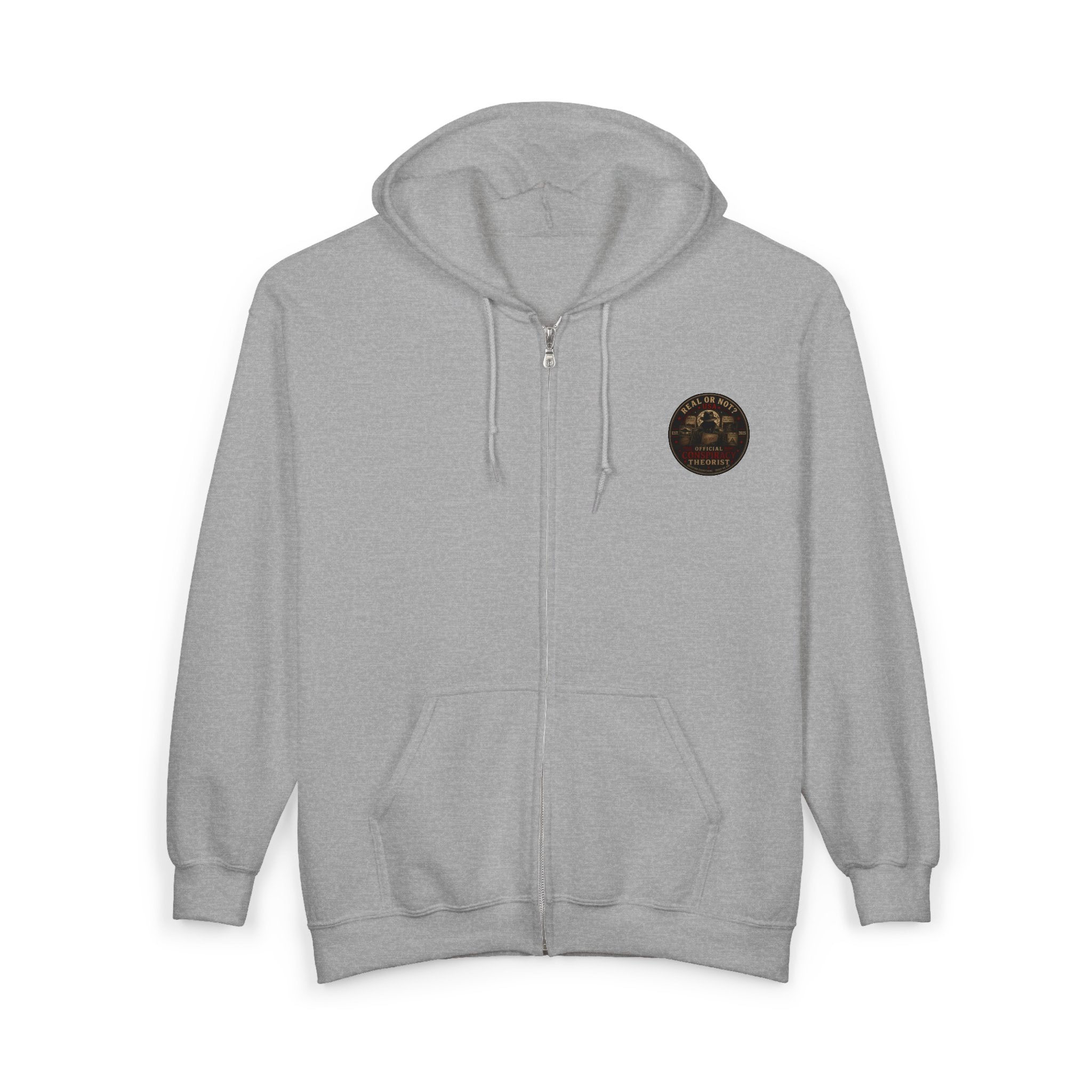 Conspiracy Theorist Zip Hoodie