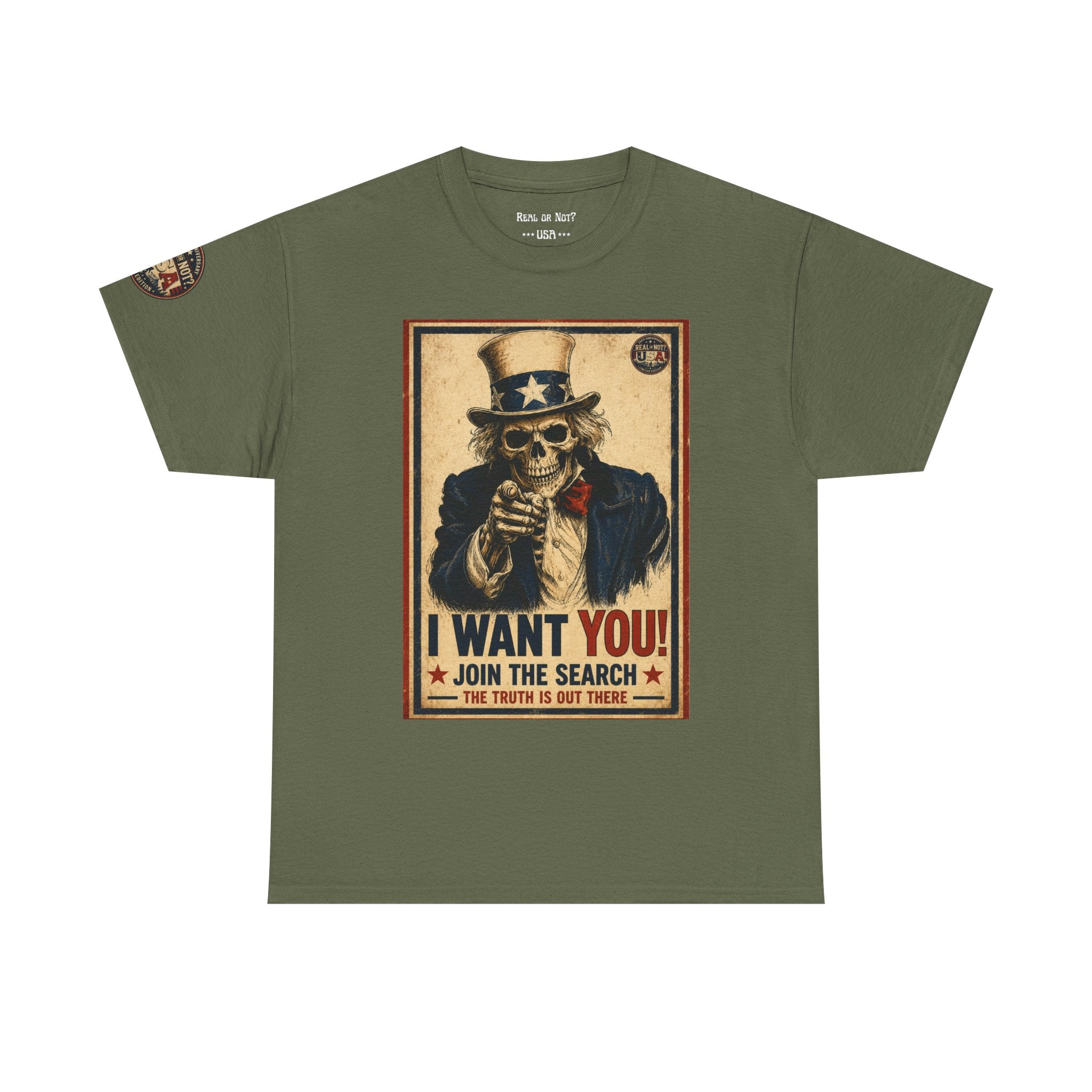 Uncle Sam Skull Limited Edition 250th USA Anniversary T- Shirt