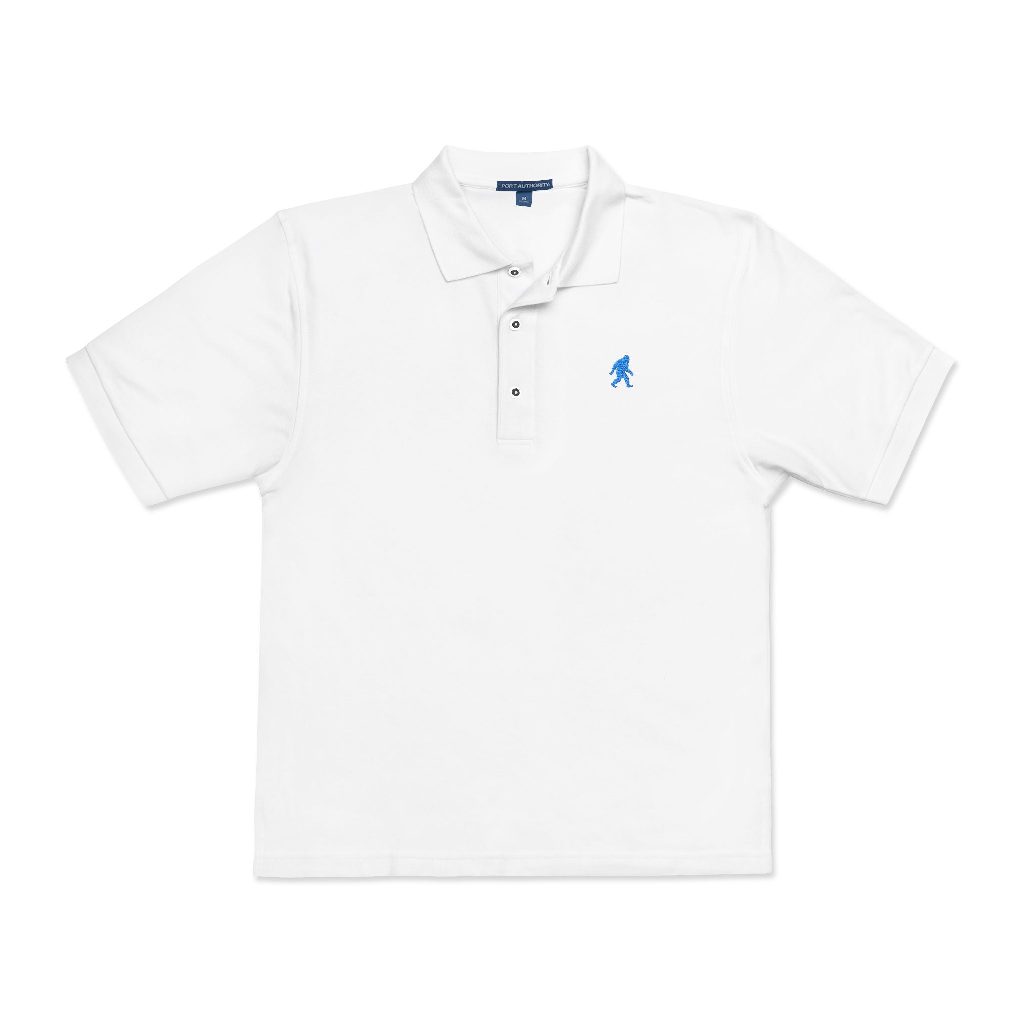 Bigfoot Polo Blue Silhouette