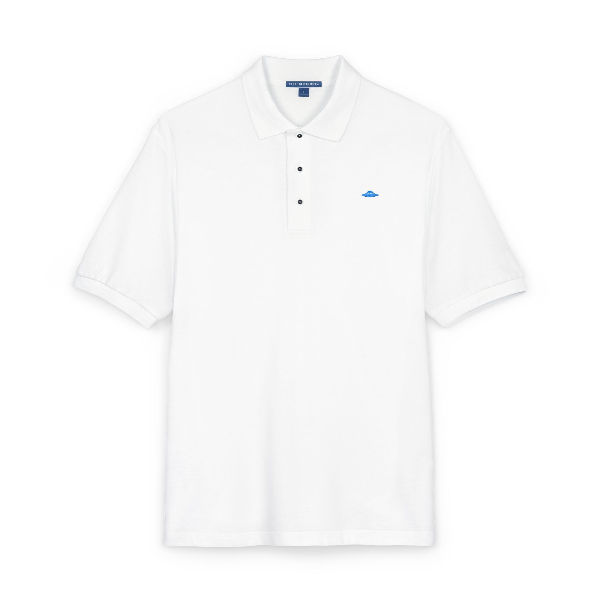 UFO Polo Blue Silhouette