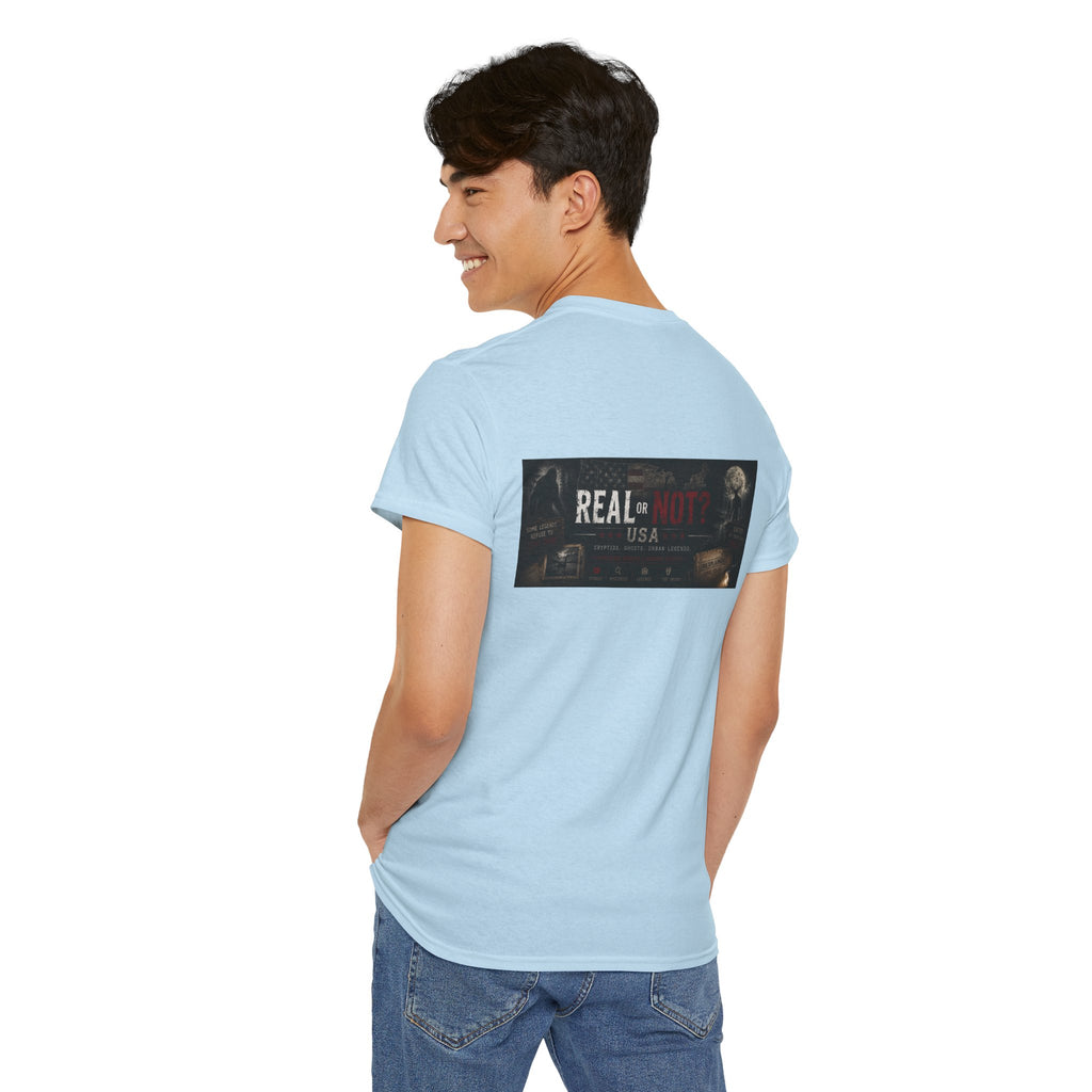 Official Real or Not? USA Vintage Graphic T-Shirt