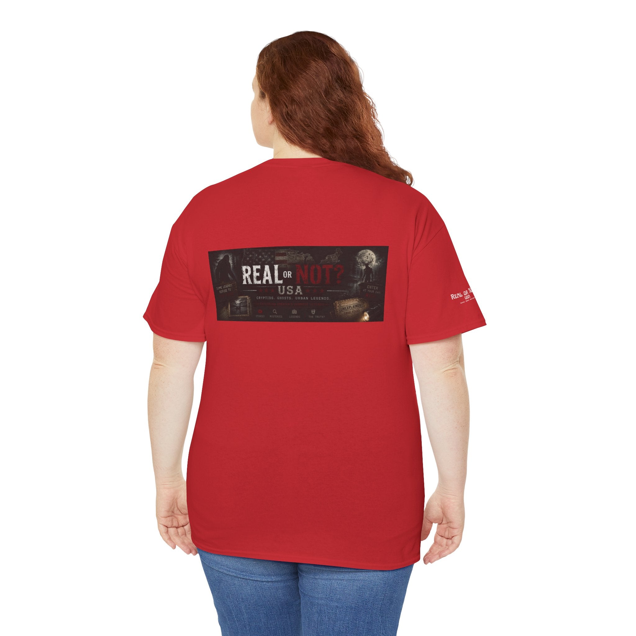 Official Real or Not? USA Vintage Graphic T-Shirt