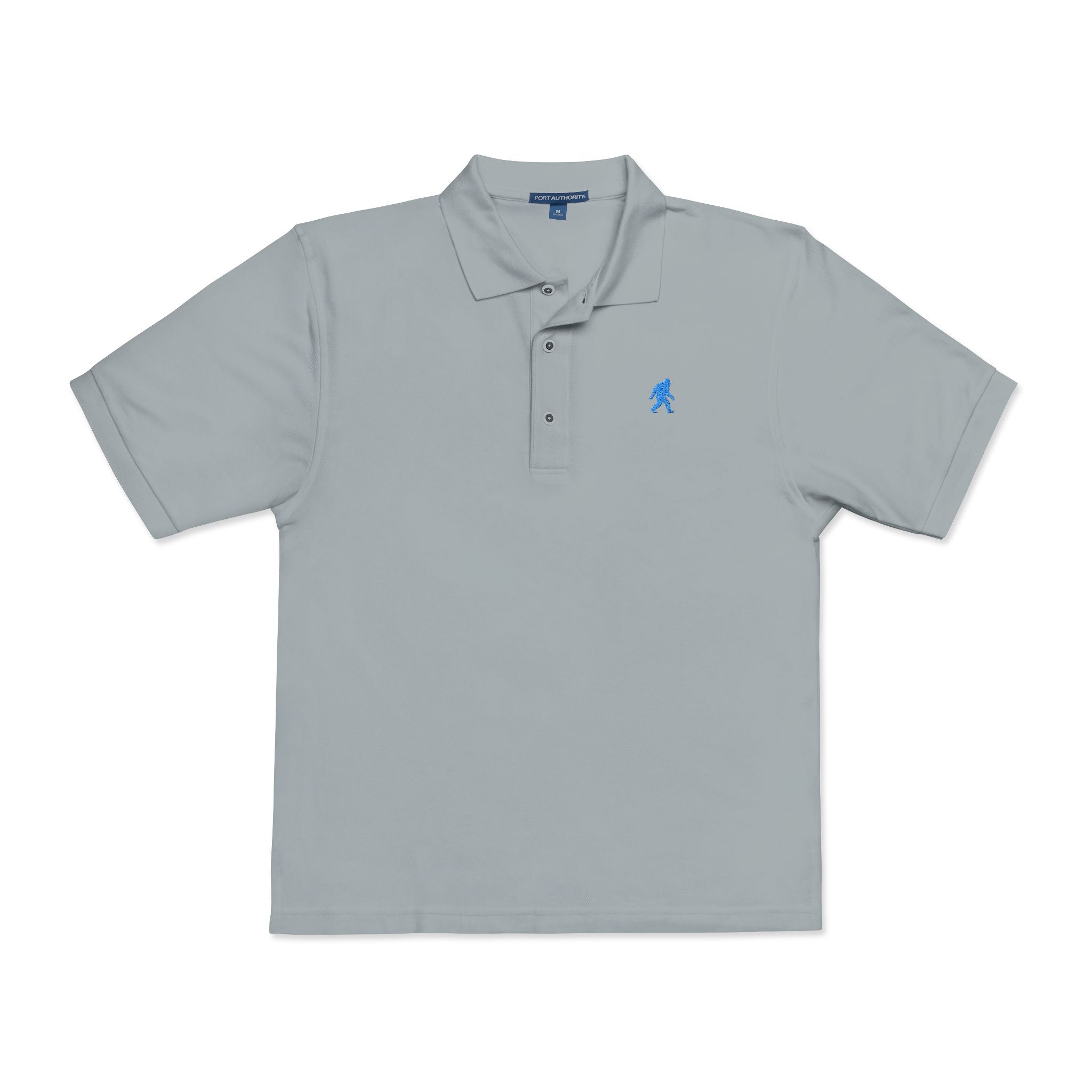 Bigfoot Polo Blue Silhouette