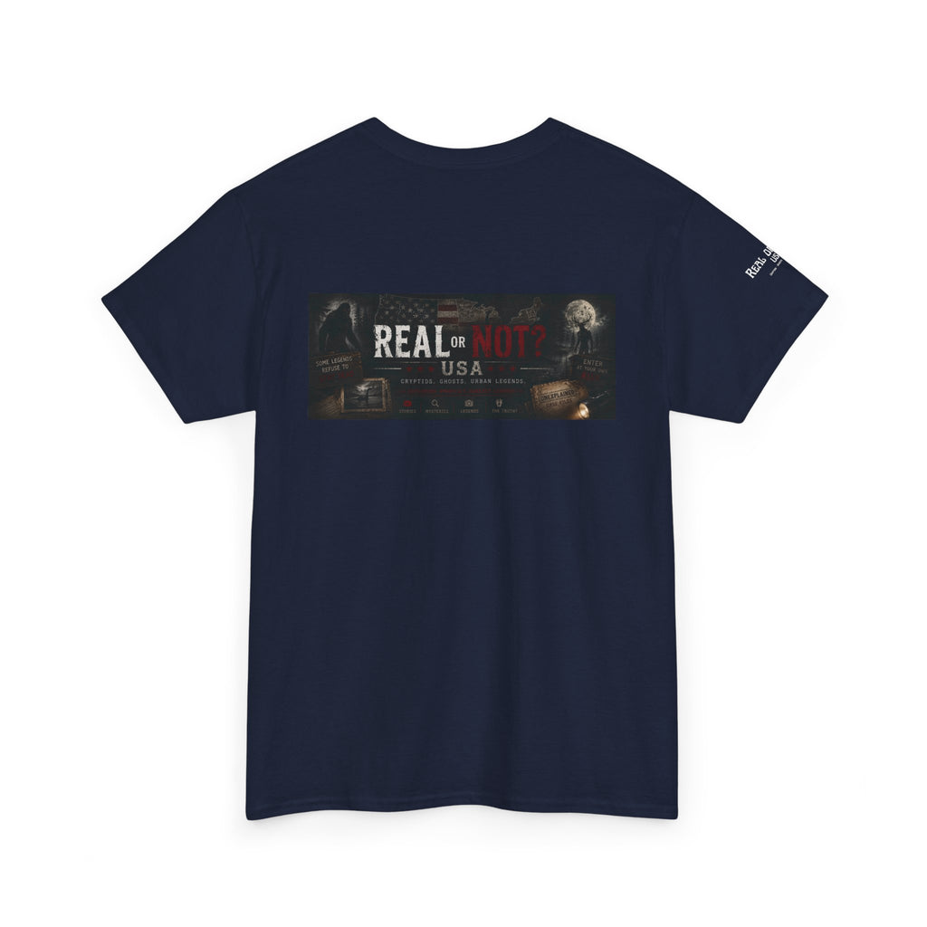 Official Real or Not? USA Vintage Graphic T-Shirt