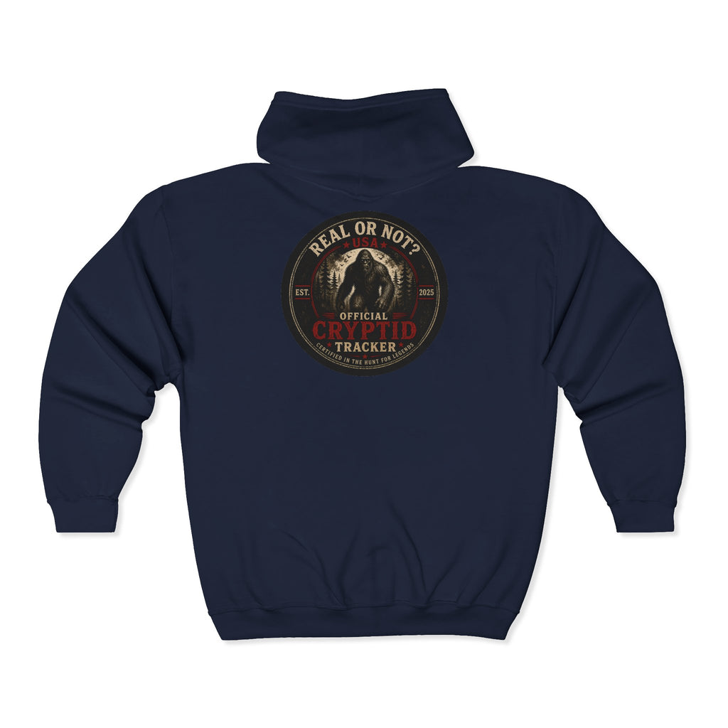 Cryptid Tracker Zip Hoodie