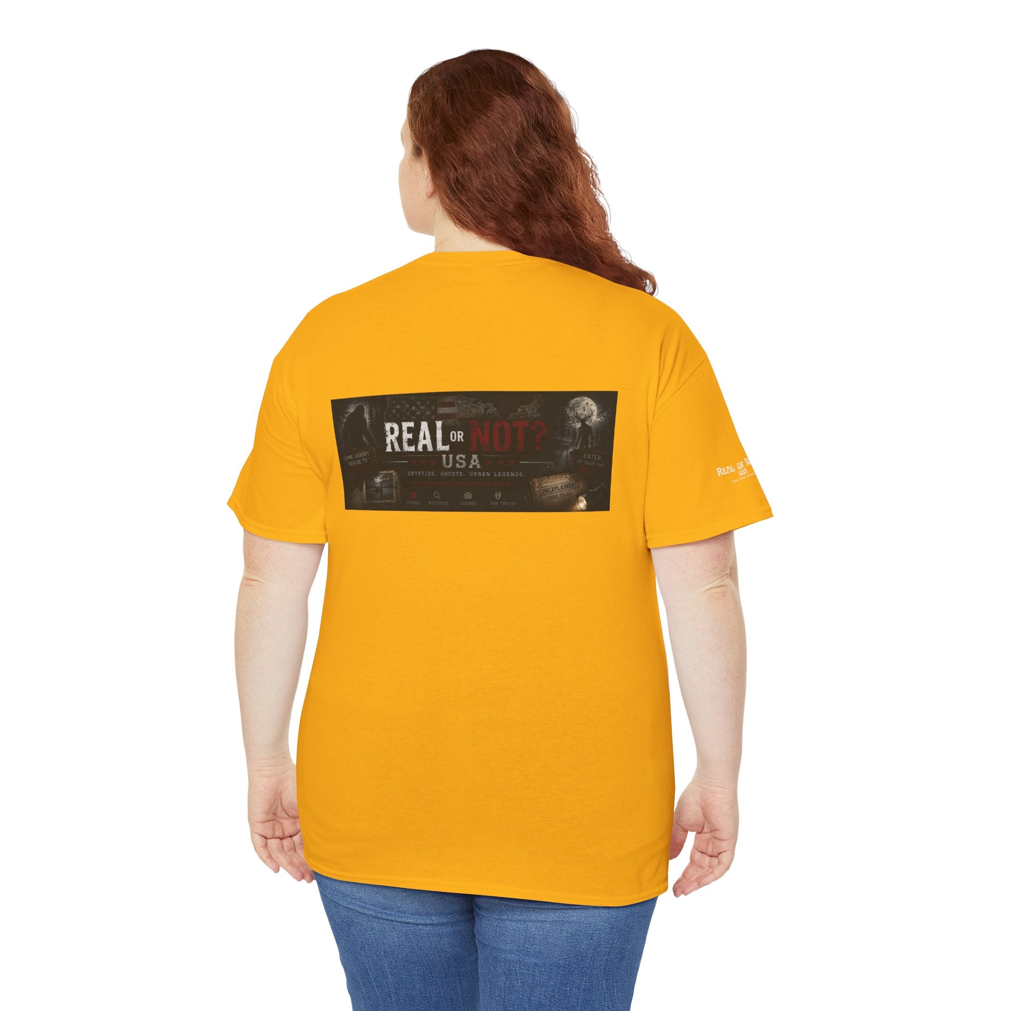 Official Real or Not? USA Vintage Graphic T-Shirt