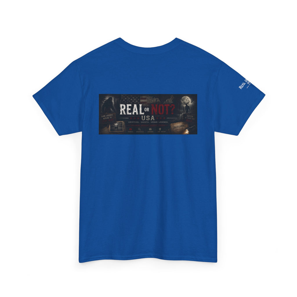 Official Real or Not? USA Vintage Graphic T-Shirt