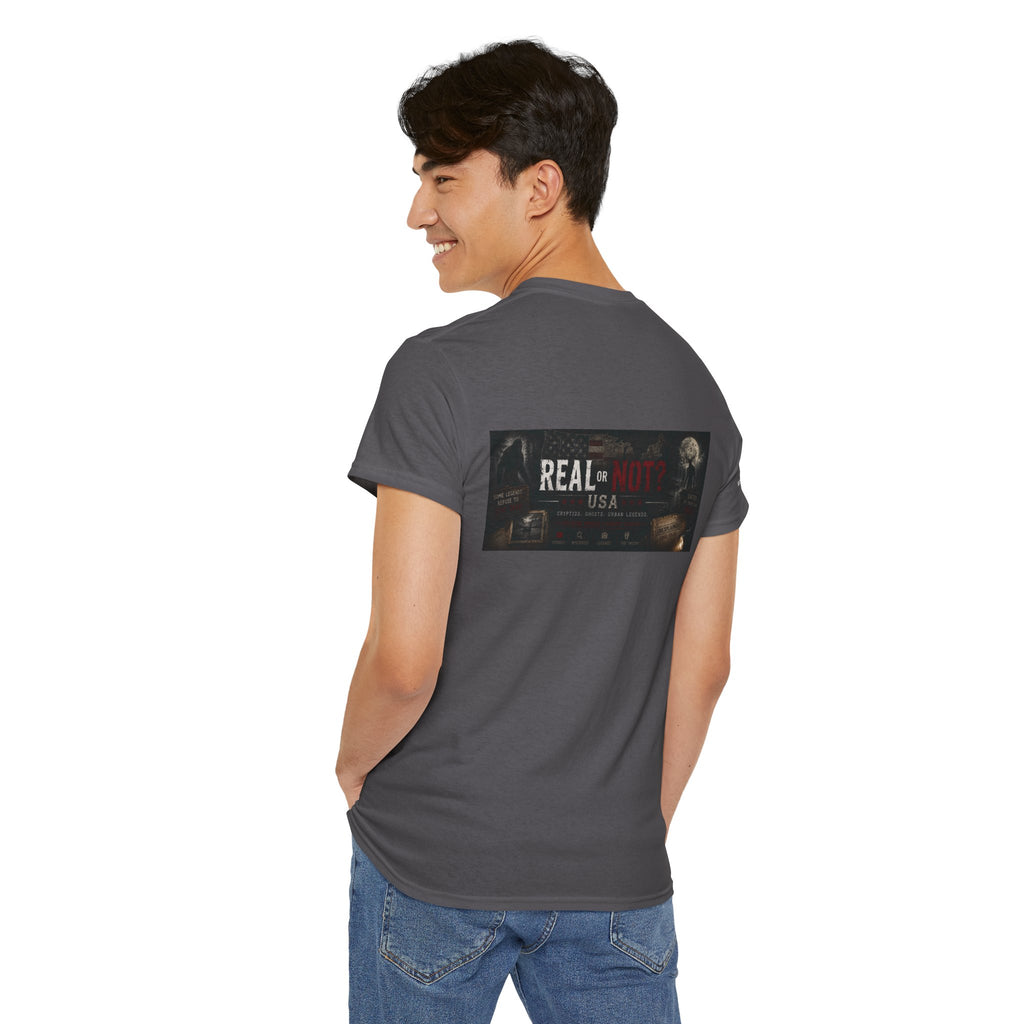 Official Real or Not? USA Vintage Graphic T-Shirt