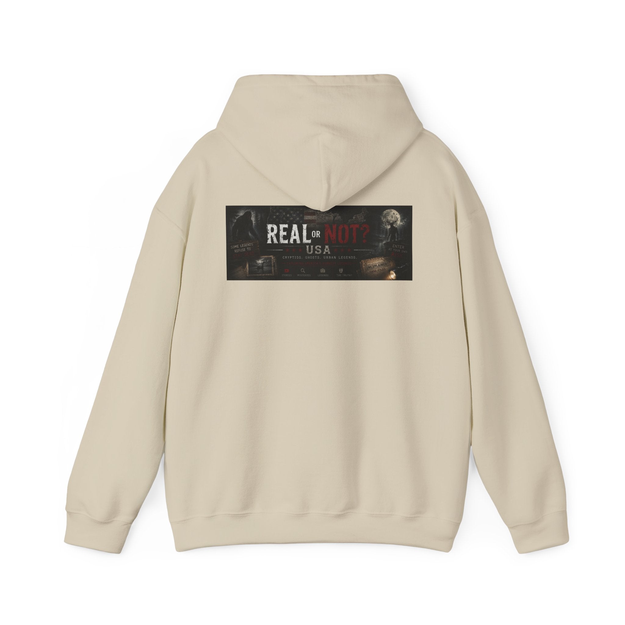 Official Real or Not? USA Hooded Sweatshirt