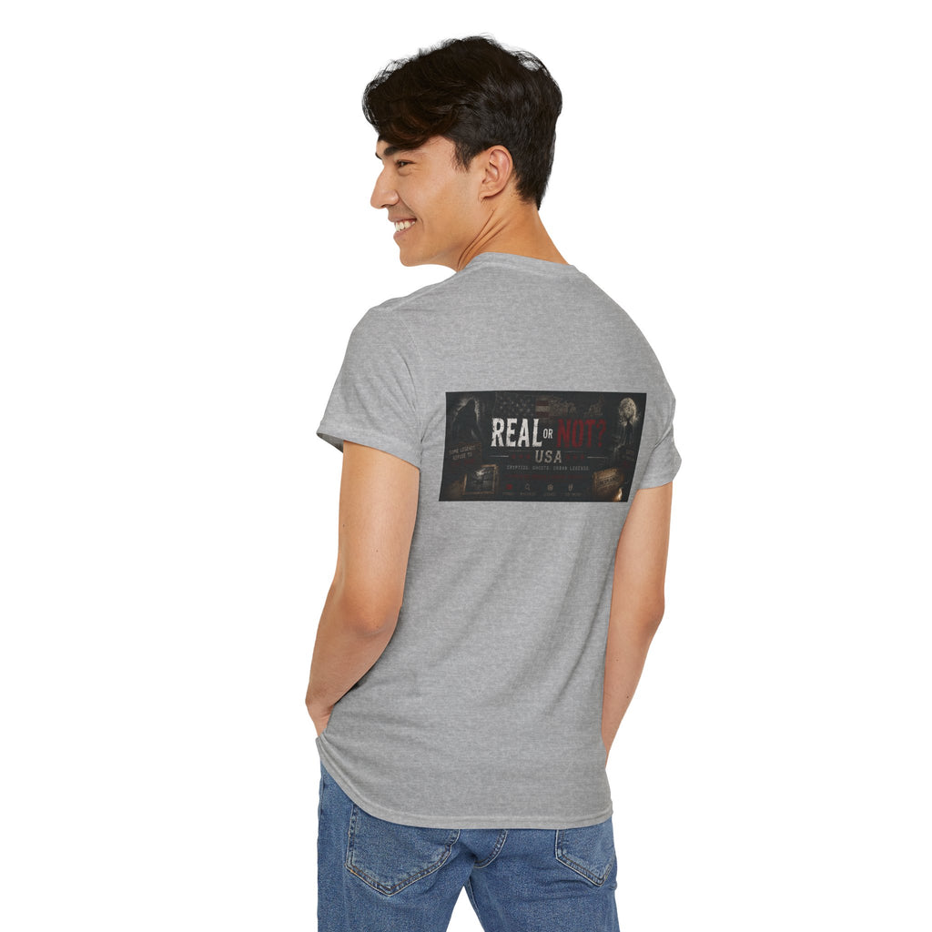 Official Real or Not? USA Vintage Graphic T-Shirt