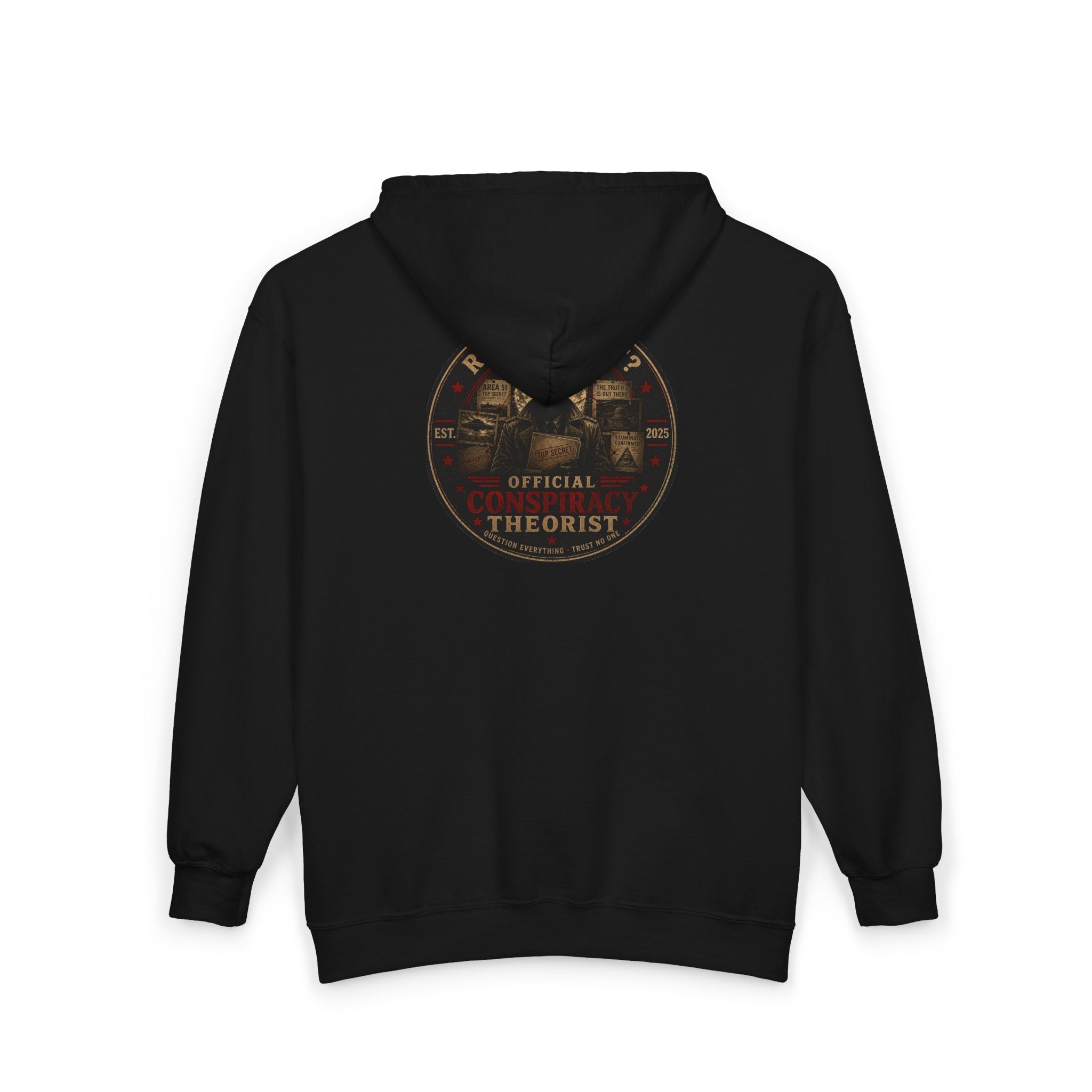 Conspiracy Theorist Zip Hoodie