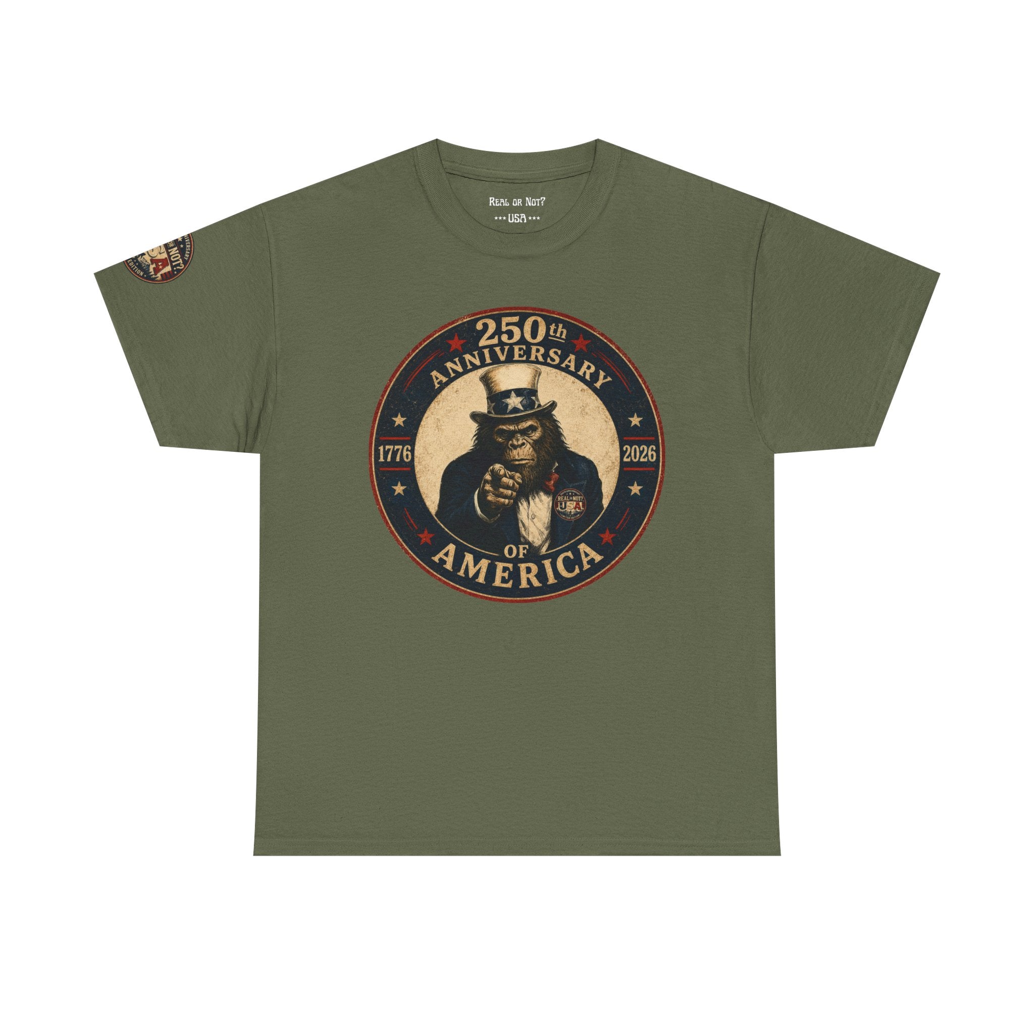 Limited Edition: Uncle Squatch 250th Anniversary of America T-Shirt
