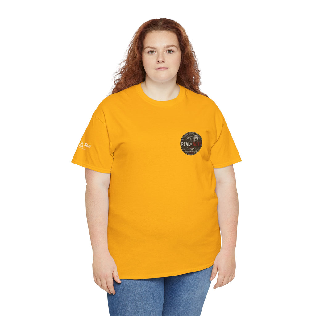 Official Real or Not? USA Vintage Graphic T-Shirt