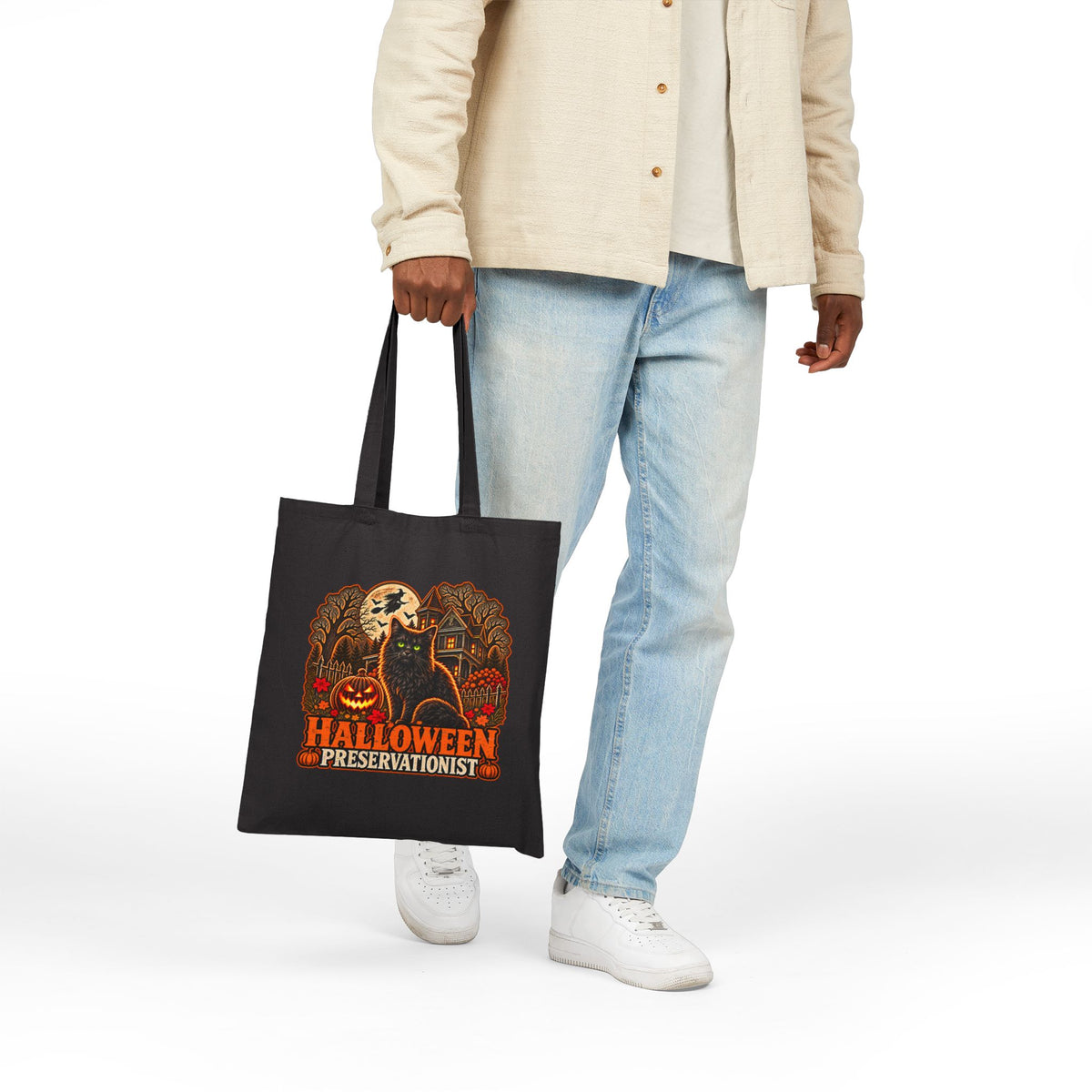 Halloween Preservationist v.2 Trick or Treat Candy-Run Canvas Bag