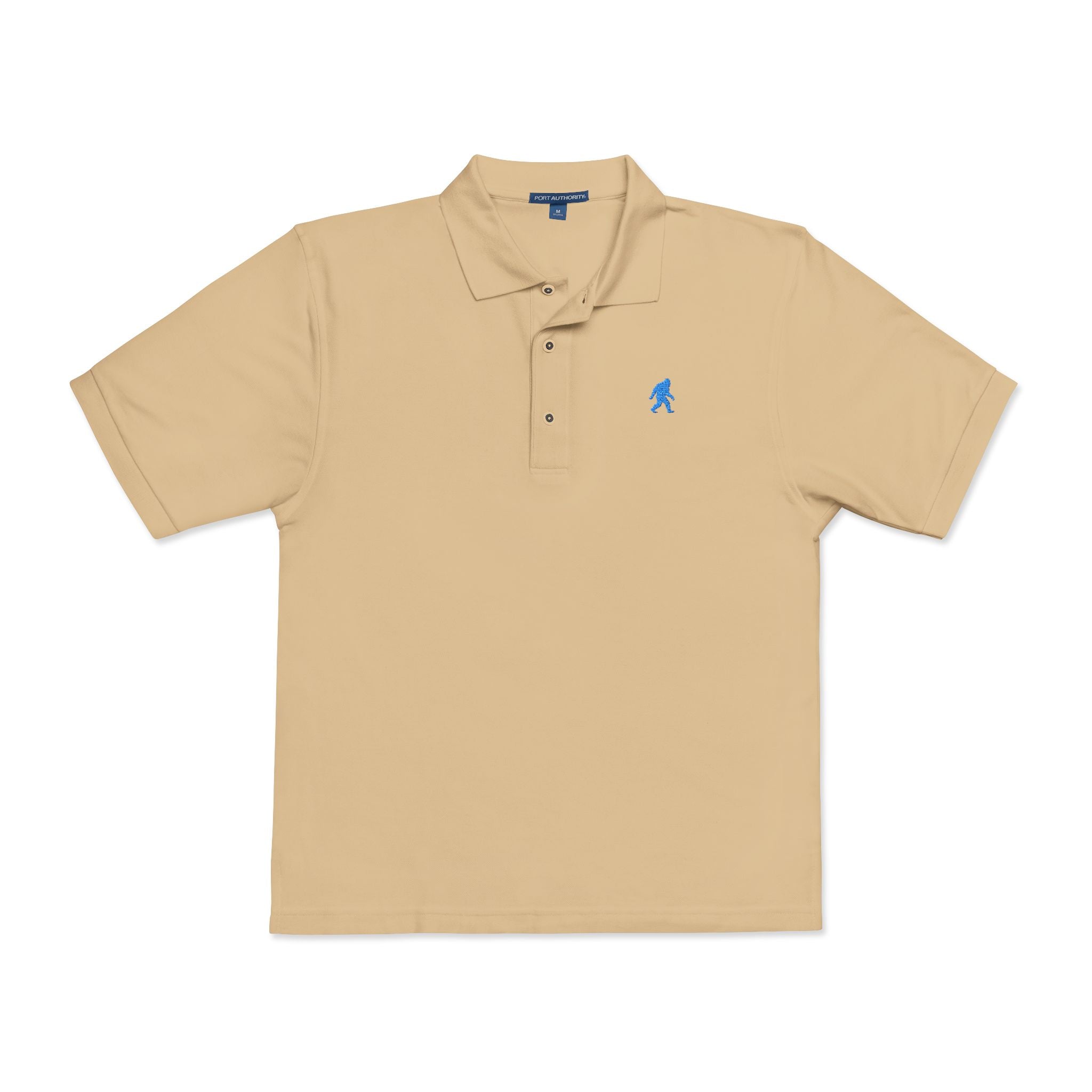 Bigfoot Polo Blue Silhouette