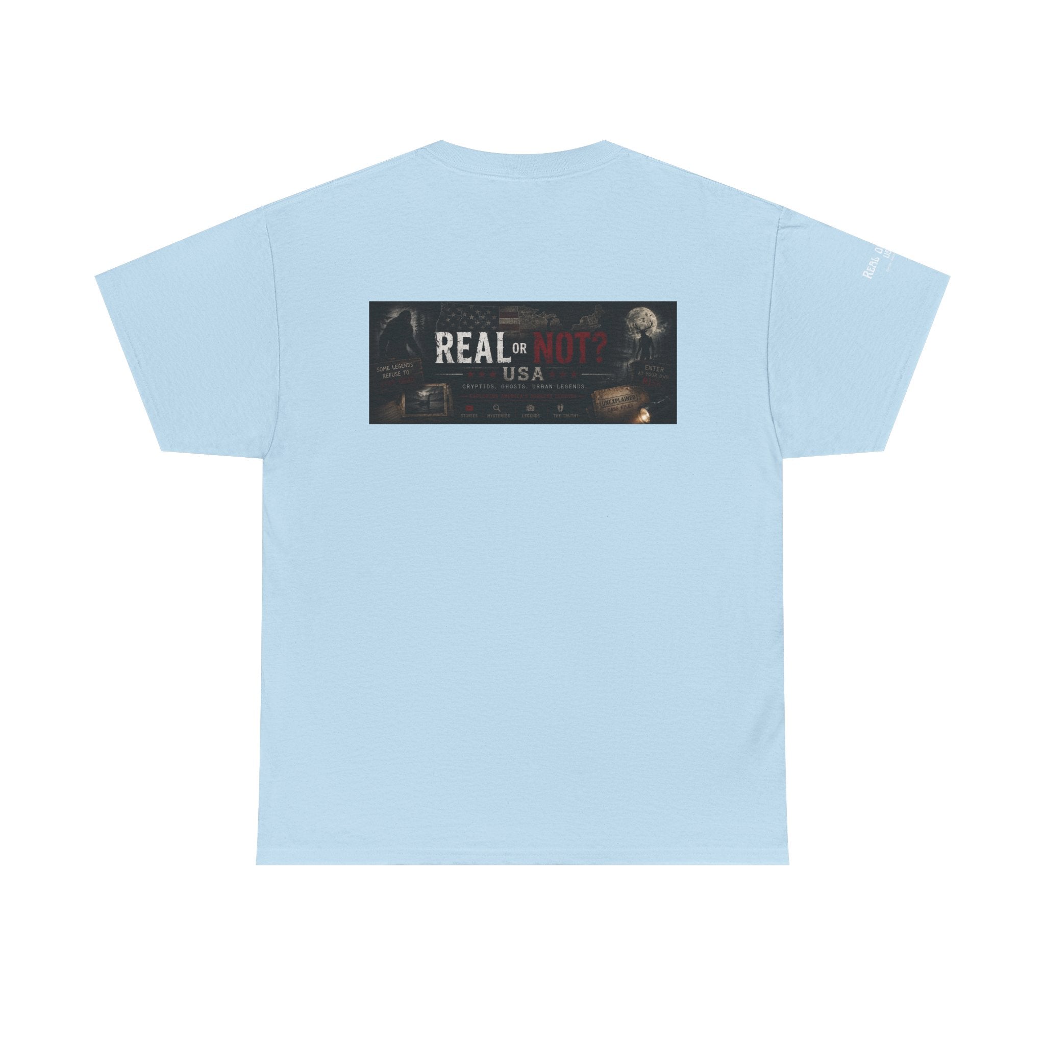 Official Real or Not? USA Vintage Graphic T-Shirt