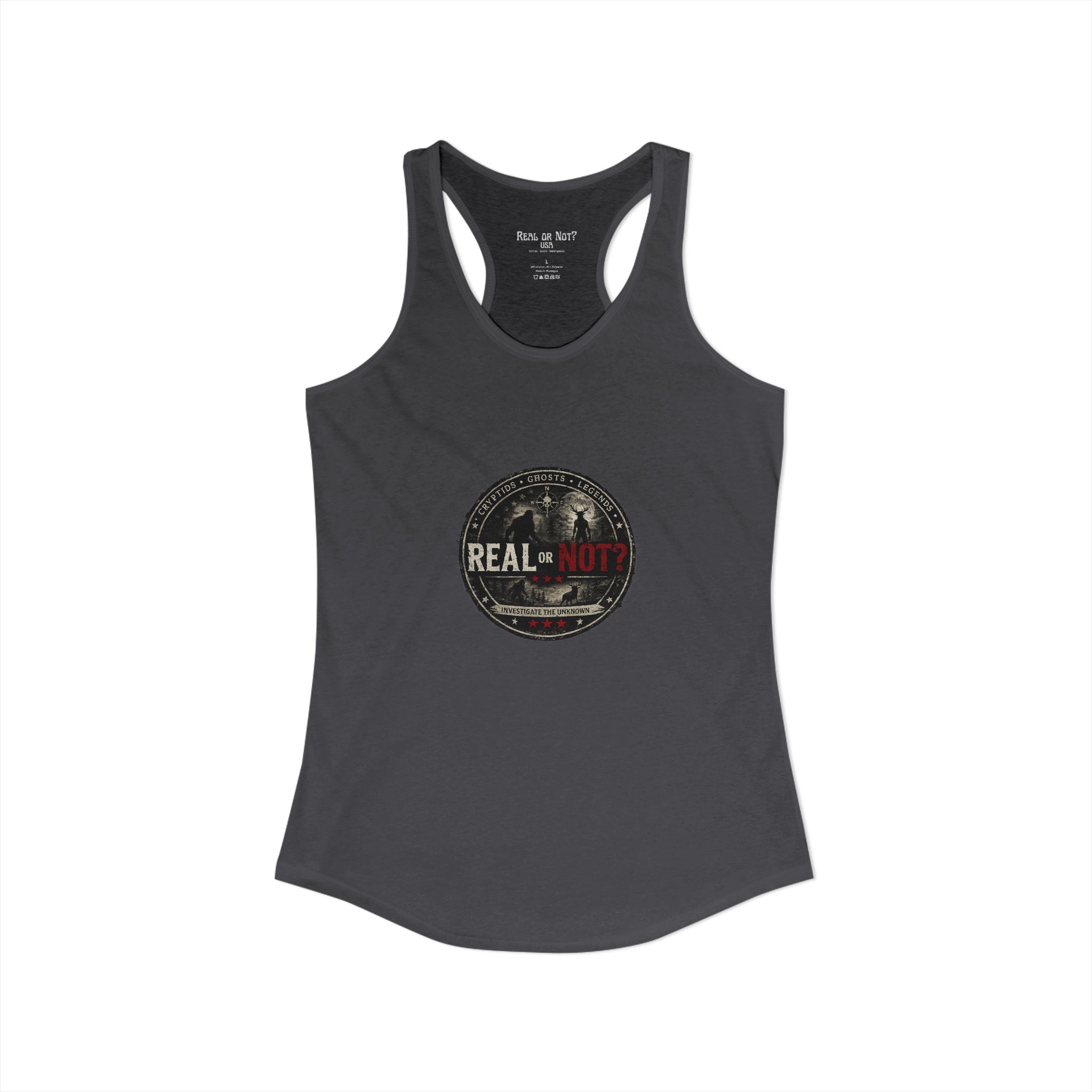 Real or Not? USA Women's Racerback Tank