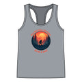 Real Or Not? USA Women's Bigfoot Racerback Tank — 'Not All Who Wander Are Lost'