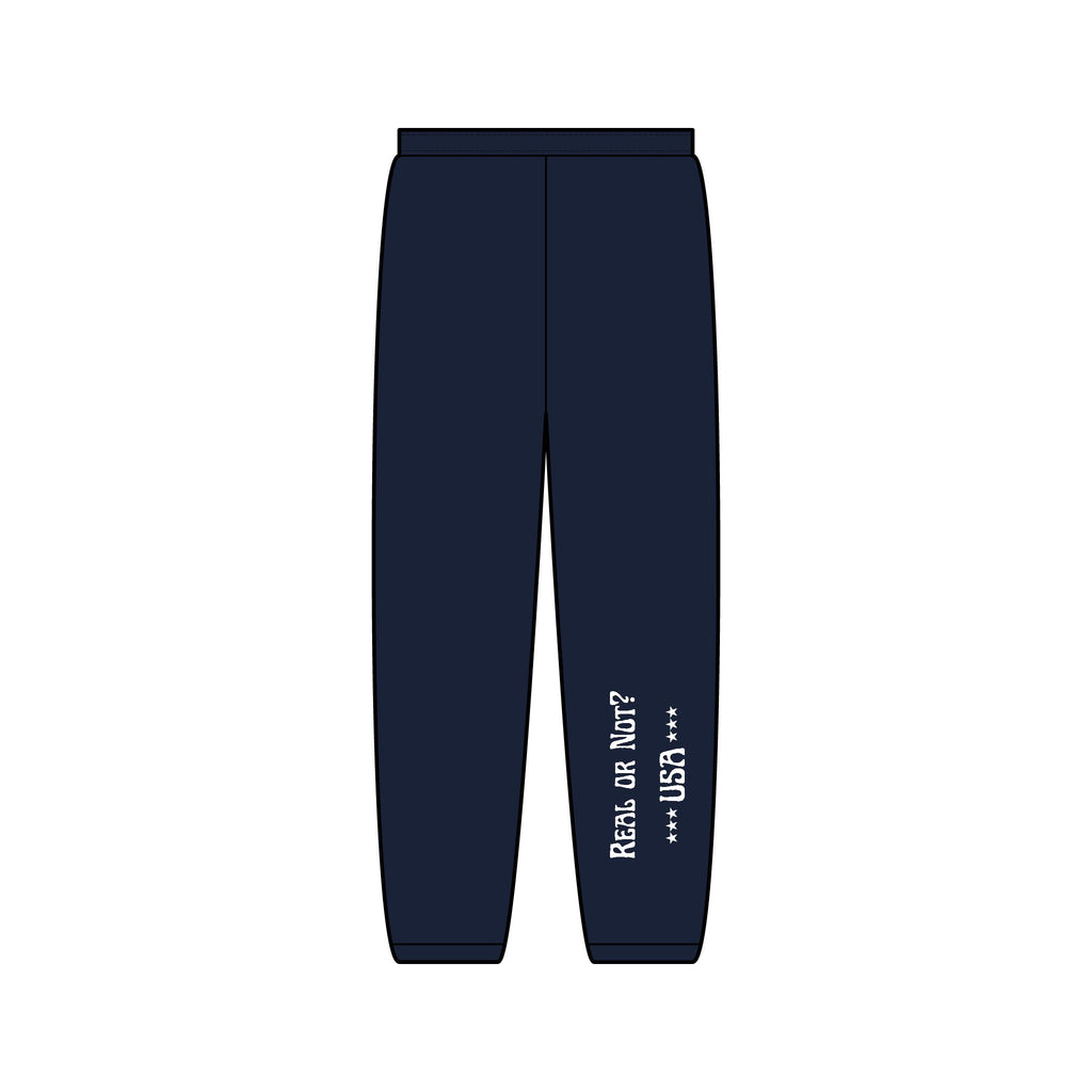 Classic Crew Sweatpants with Vintage Patch Logo