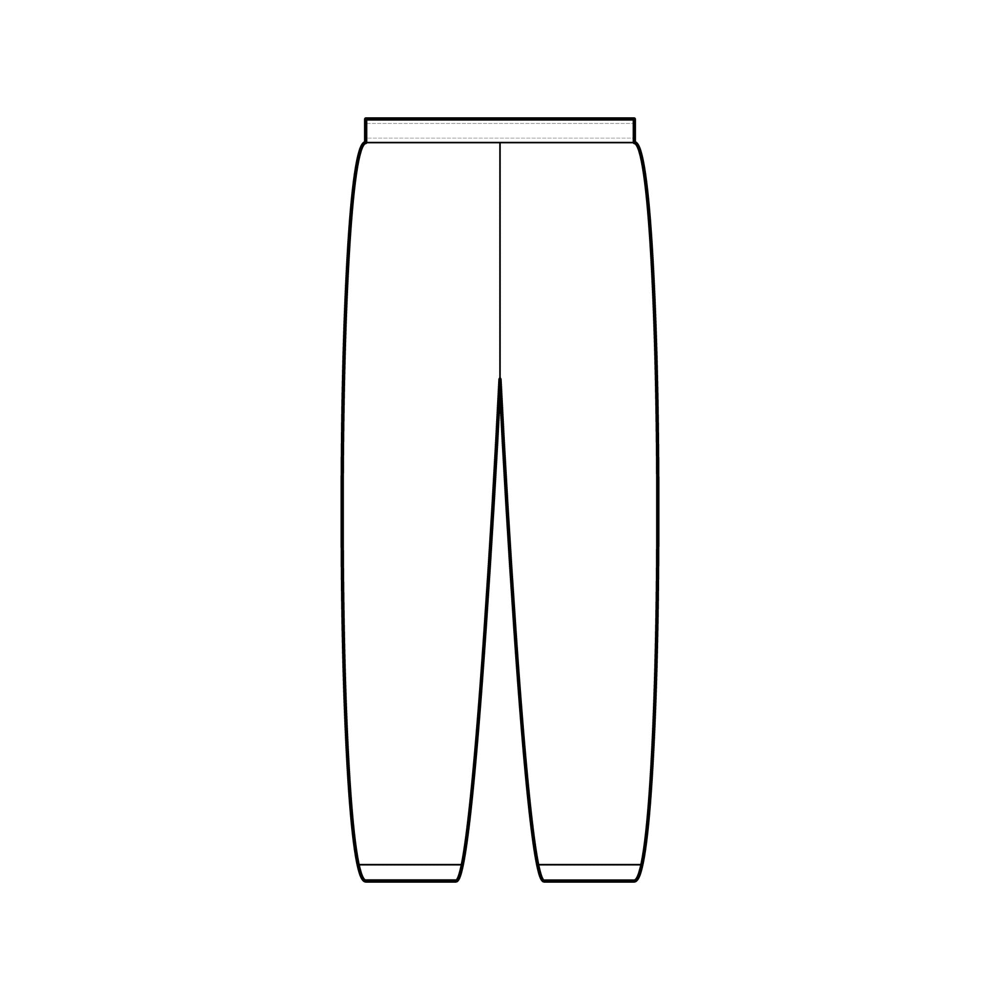 Classic Crew Sweatpants with Vintage Patch Logo
