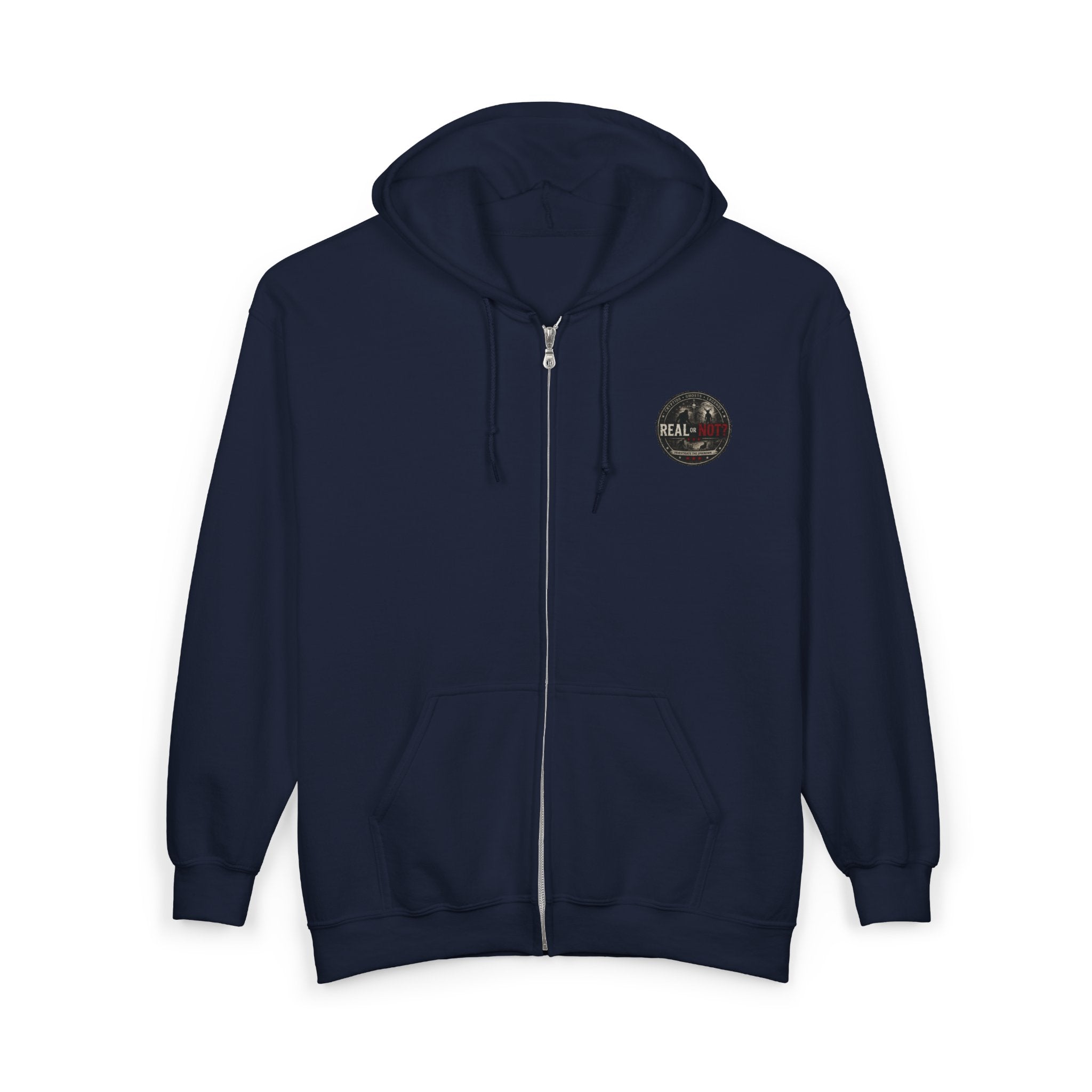 Official Real or Not? USA Full‑Zip Hooded Sweatshirt