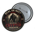 Cryptid Tracker Round Pin Button