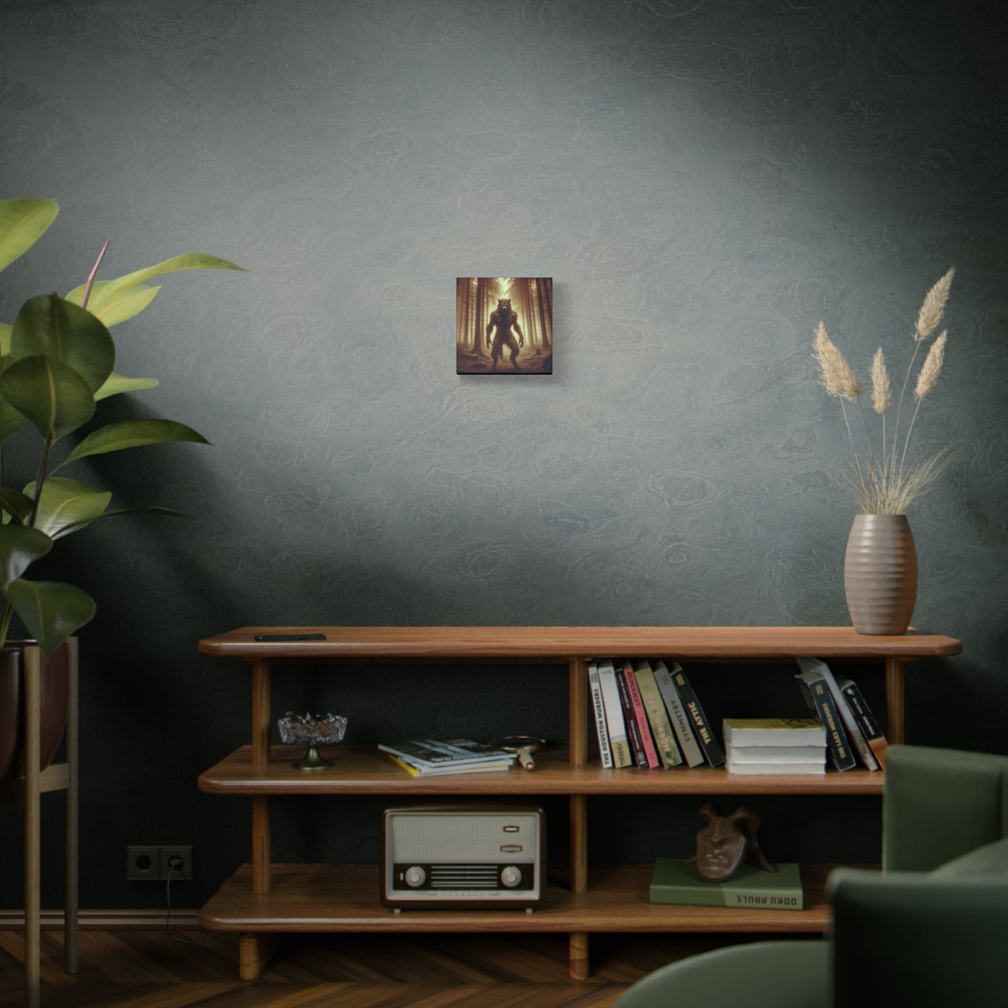 Werewolf Matte Canvas Vintage Art