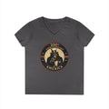 Limited Edition: Uncle Squatch 250th USA Anniversary Ladies' V-Neck T-Shirt