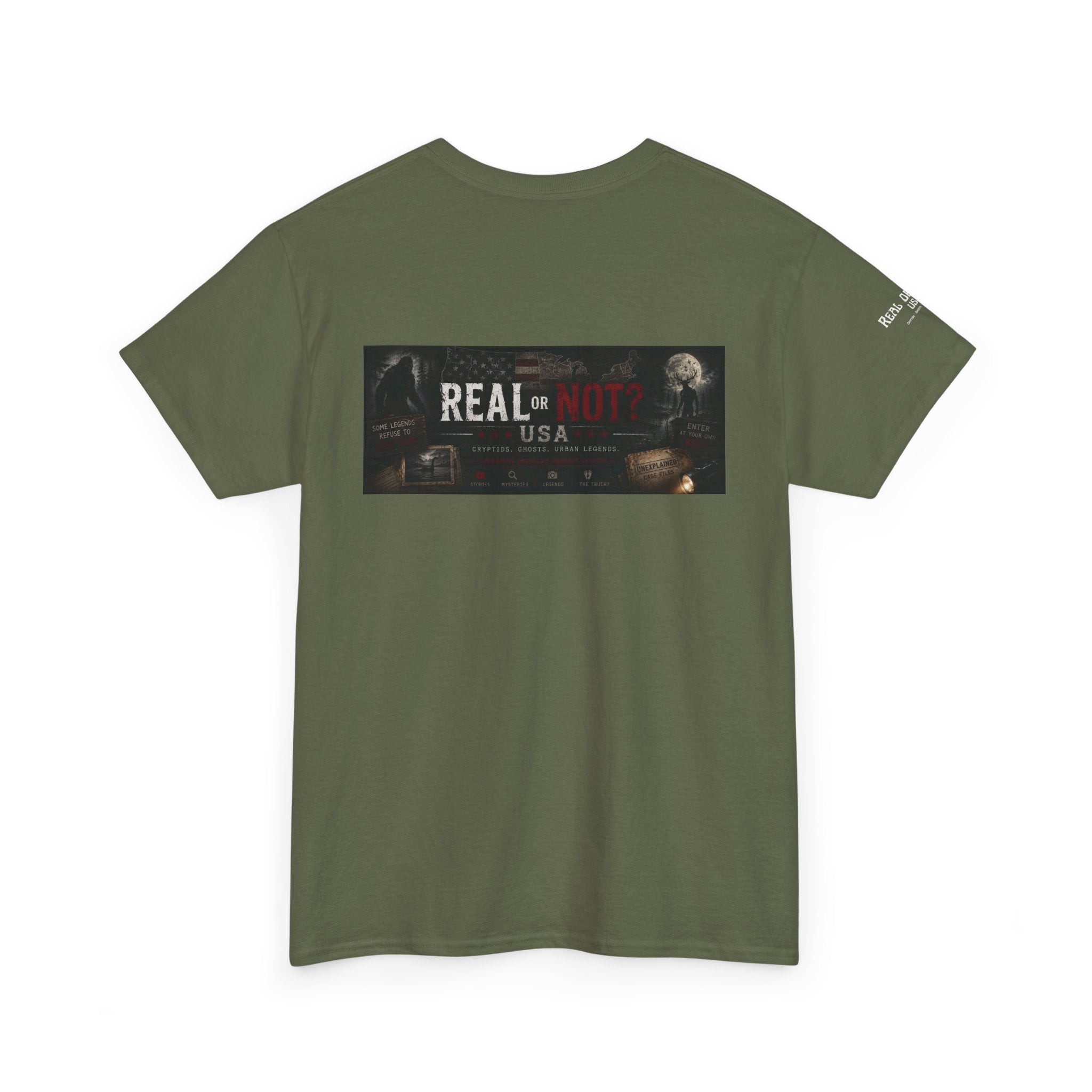 Official Real or Not? USA Vintage Graphic T-Shirt