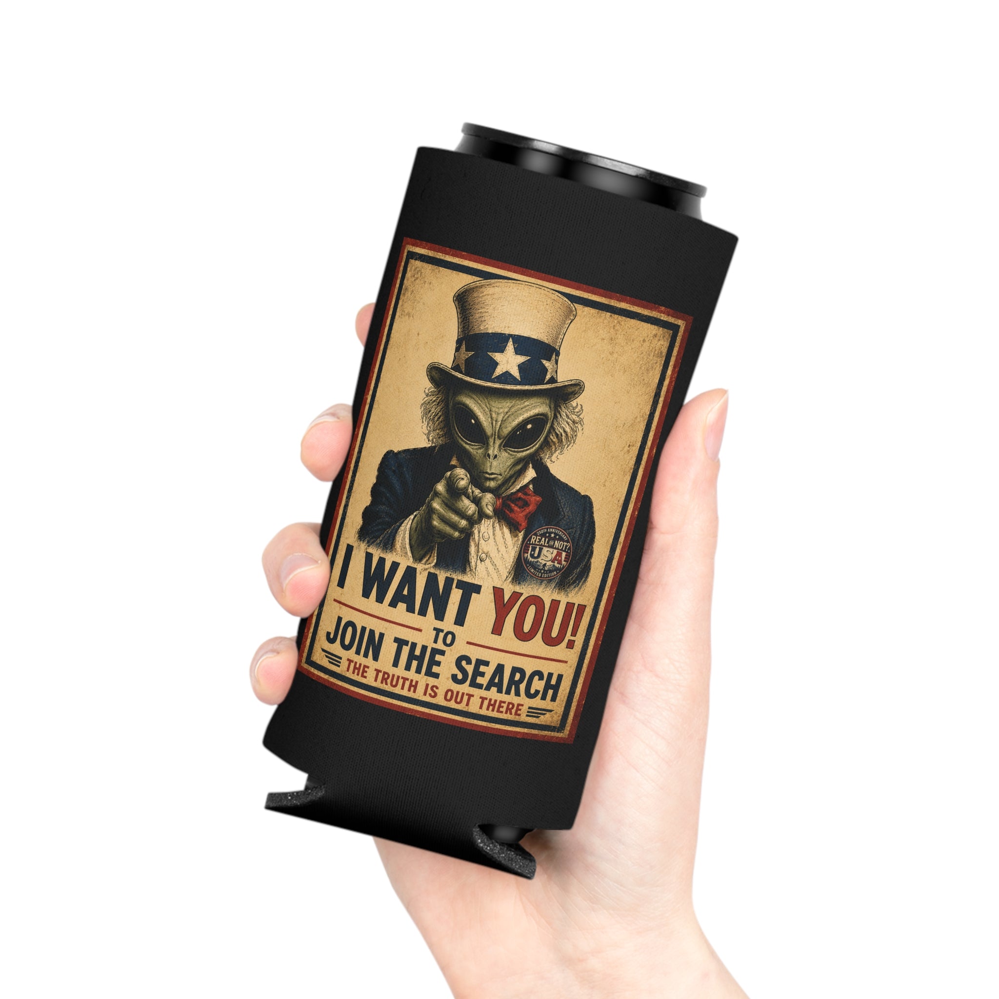 Uncle Alien Limited Edition 250th USA Anniversary Koozie
