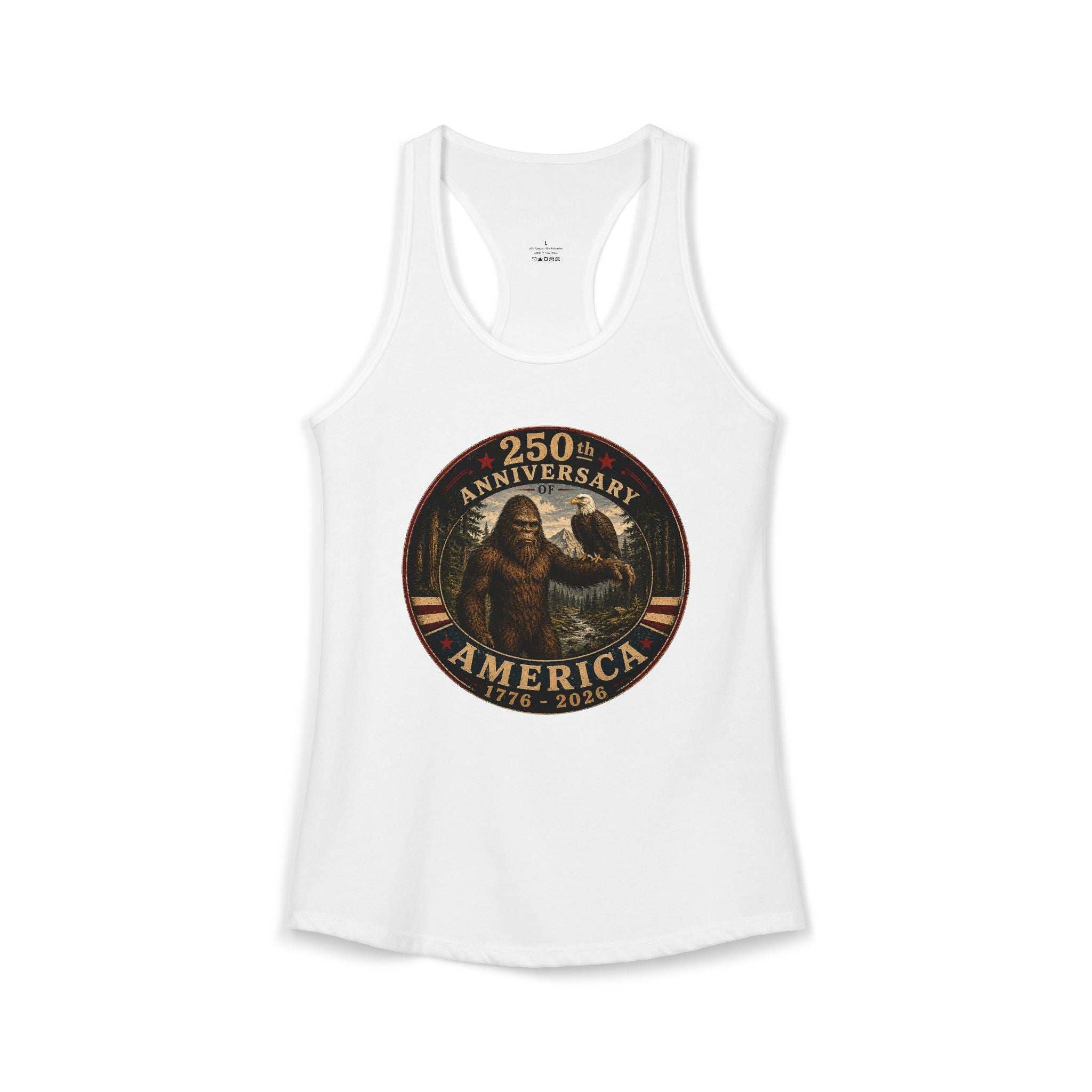 Limited Edition: 250th Anniversary America Ladies Racerback Tank