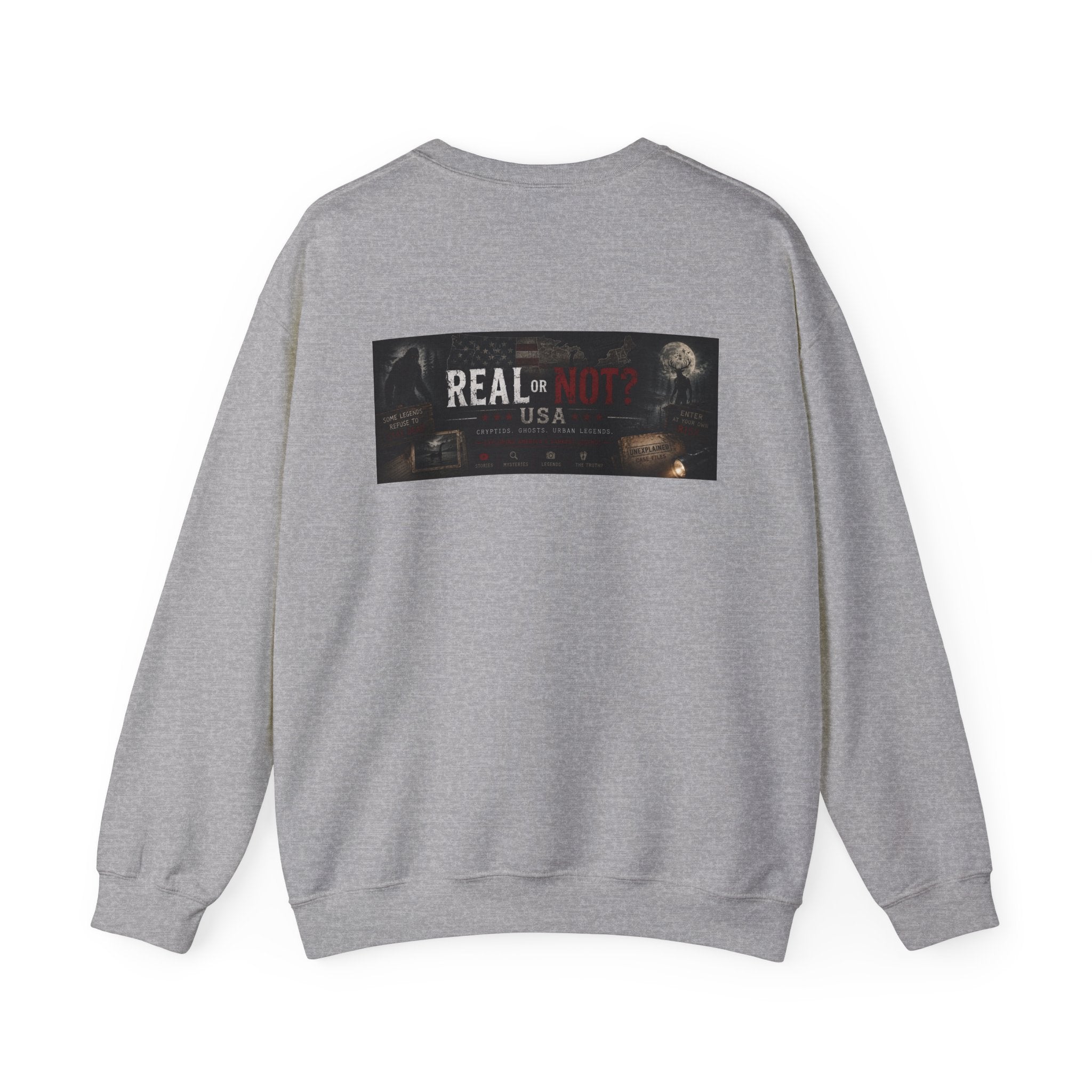 Real or Not? USA Crewneck Sweatshirt