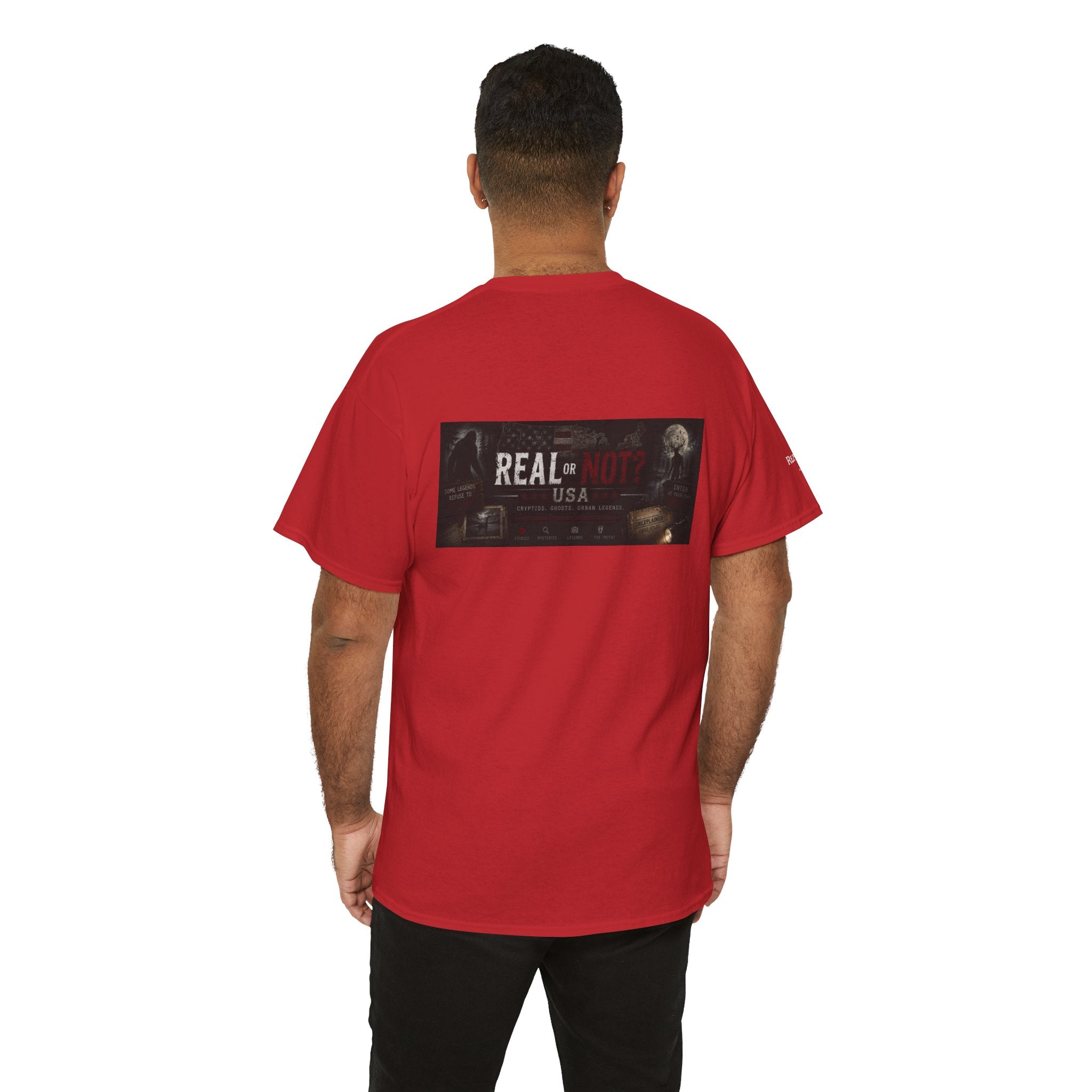 Official Real or Not? USA Vintage Graphic T-Shirt