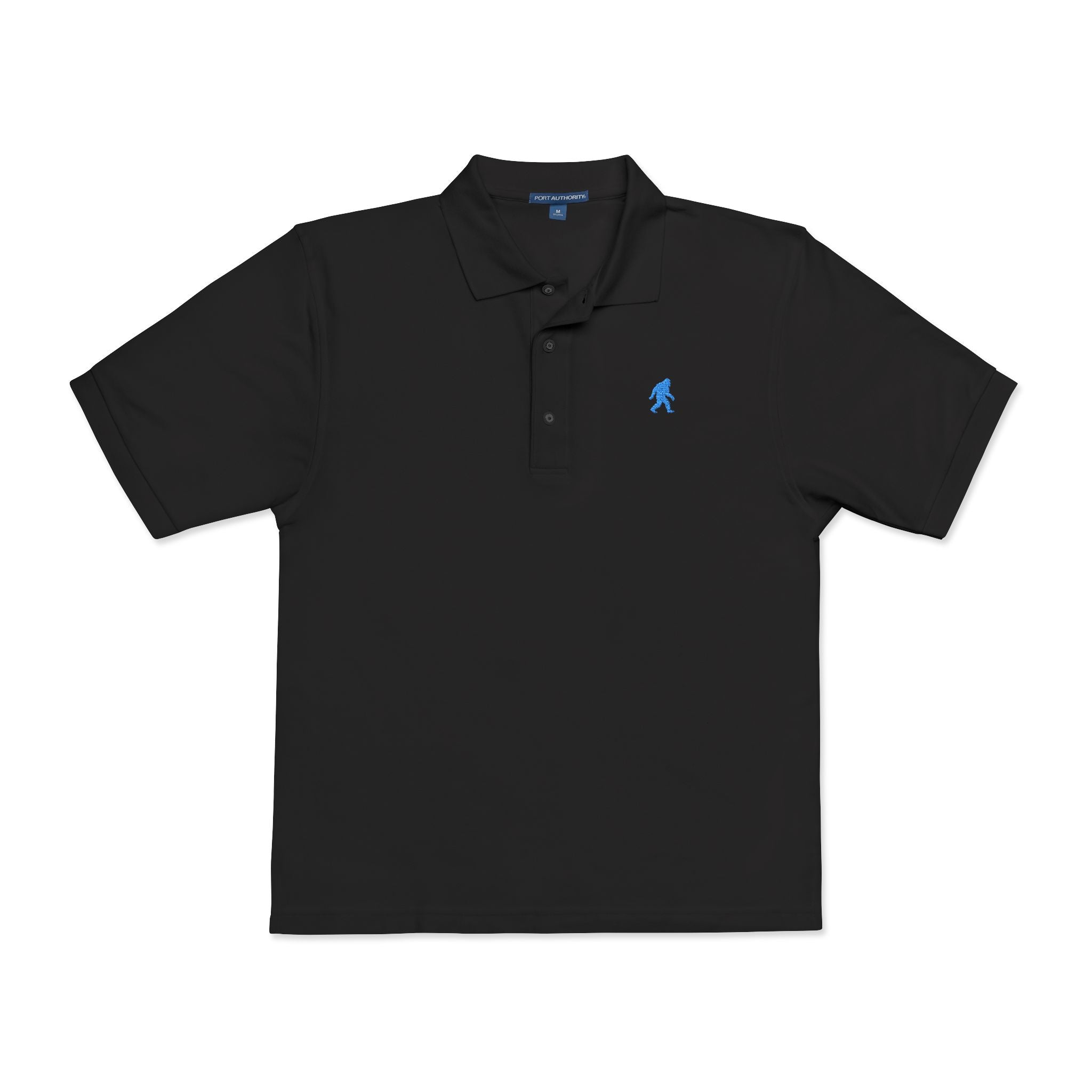 Bigfoot Polo Blue Silhouette