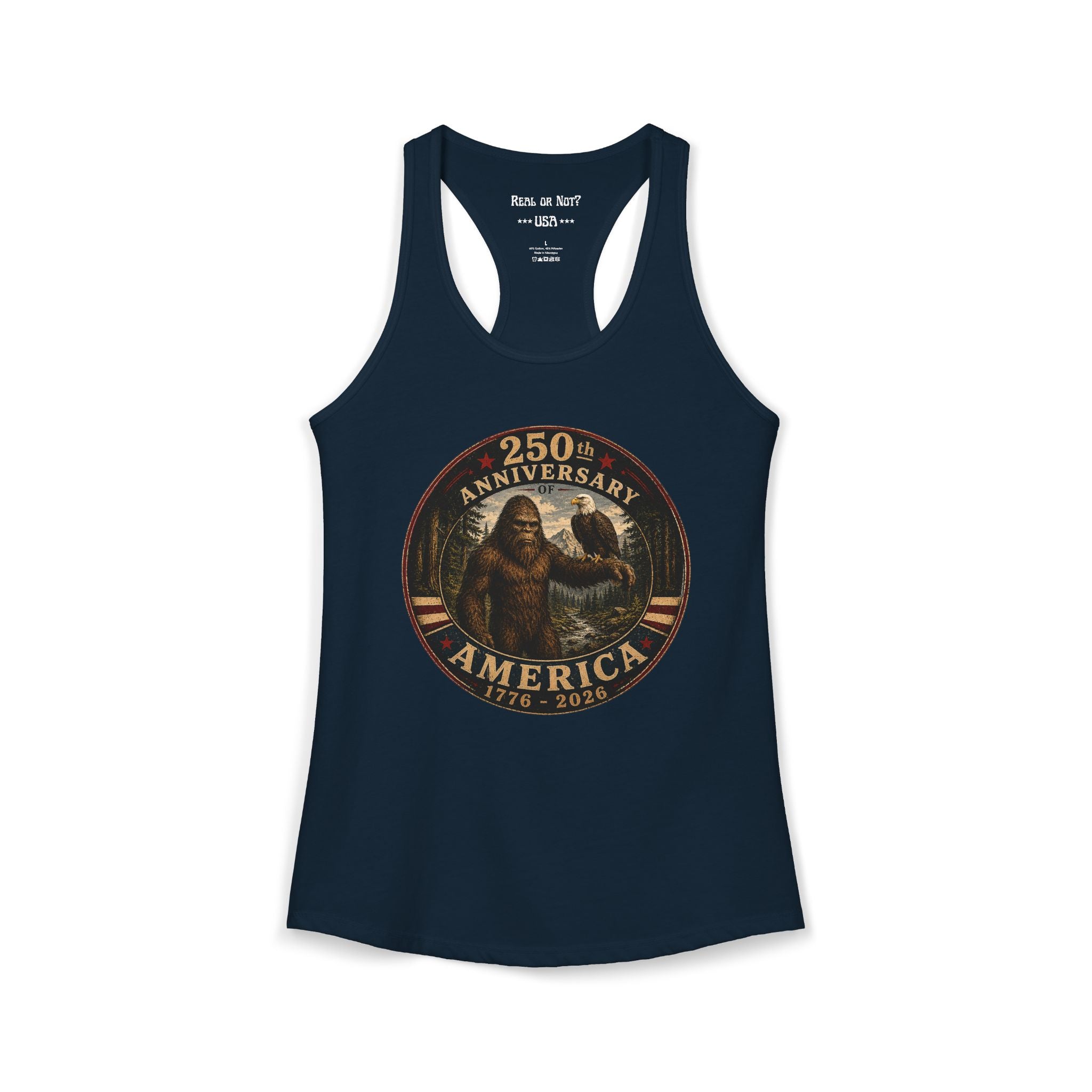 Limited Edition: 250th Anniversary America Ladies Racerback Tank