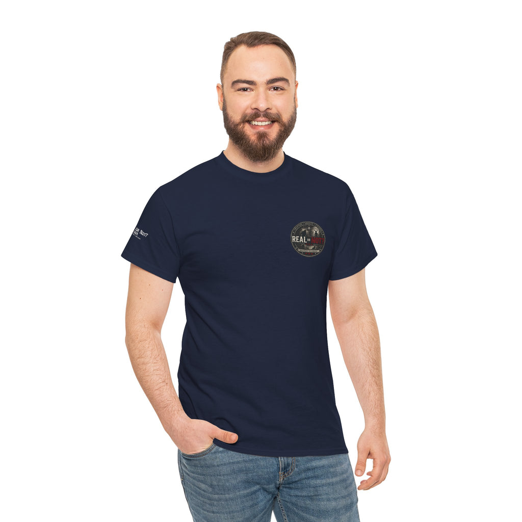 Official Real or Not? USA Vintage Graphic T-Shirt
