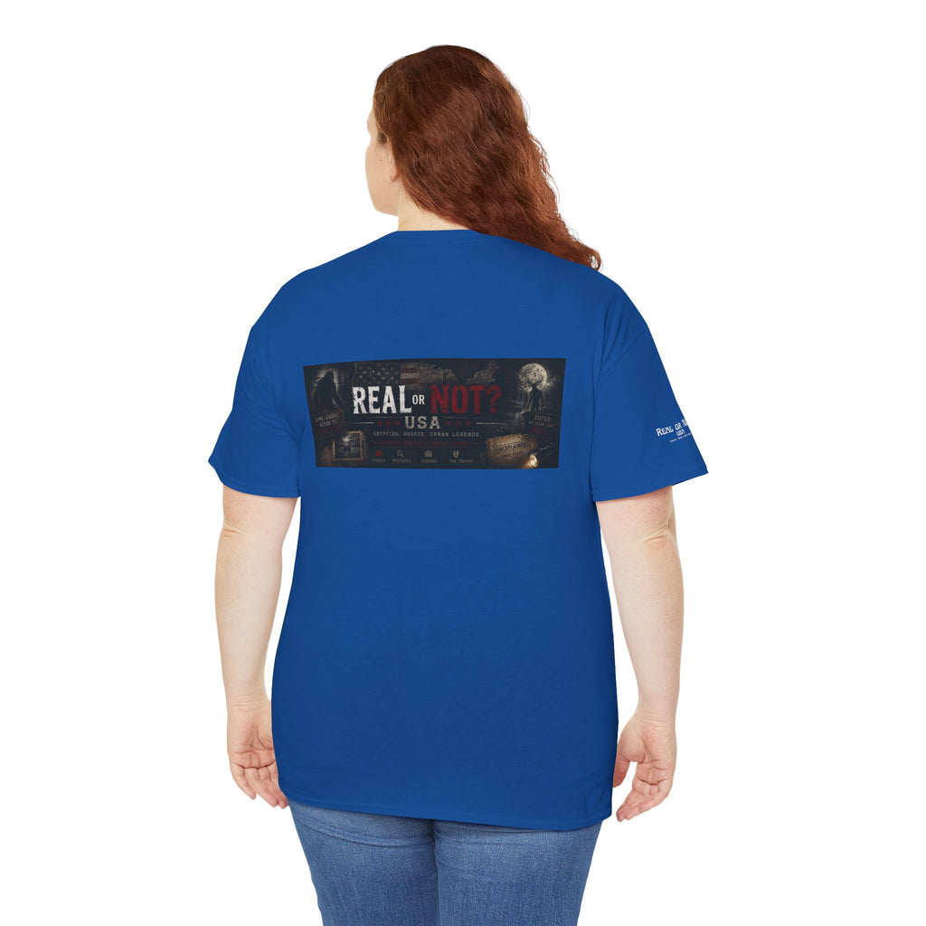 Official Real or Not? USA Vintage Graphic T-Shirt