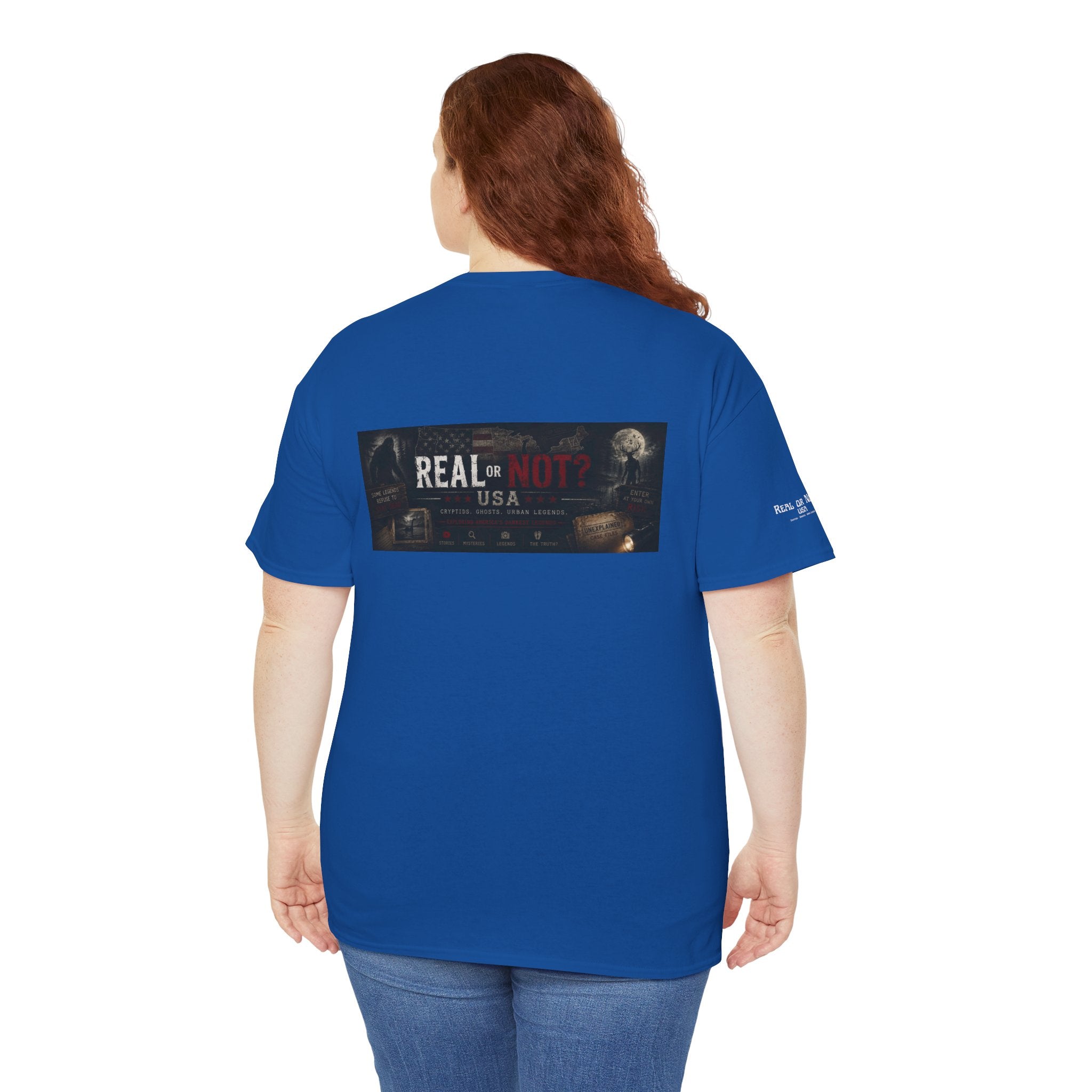 Official Real or Not? USA Vintage Graphic T-Shirt