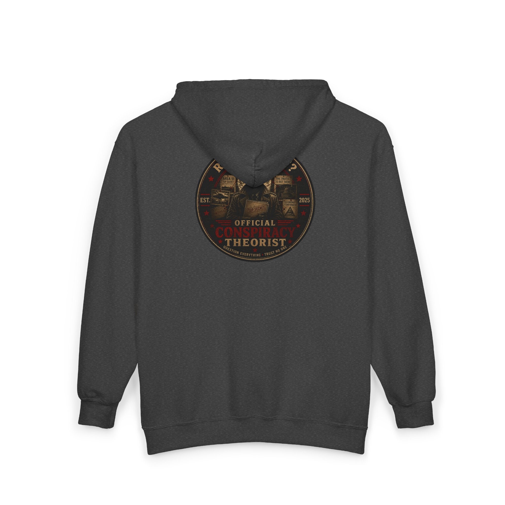 Conspiracy Theorist Zip Hoodie