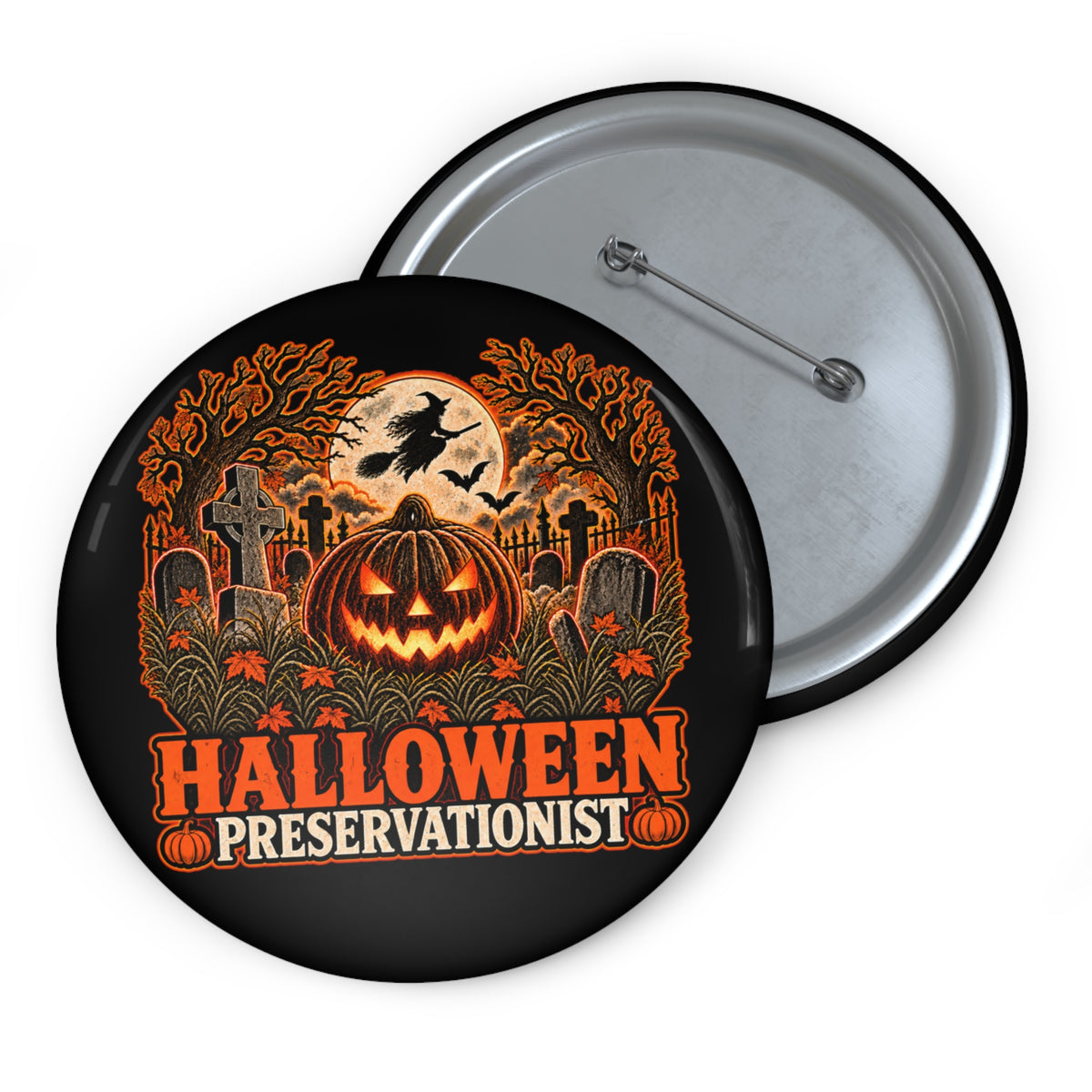 Halloween Preservationist v.1 Pin Button