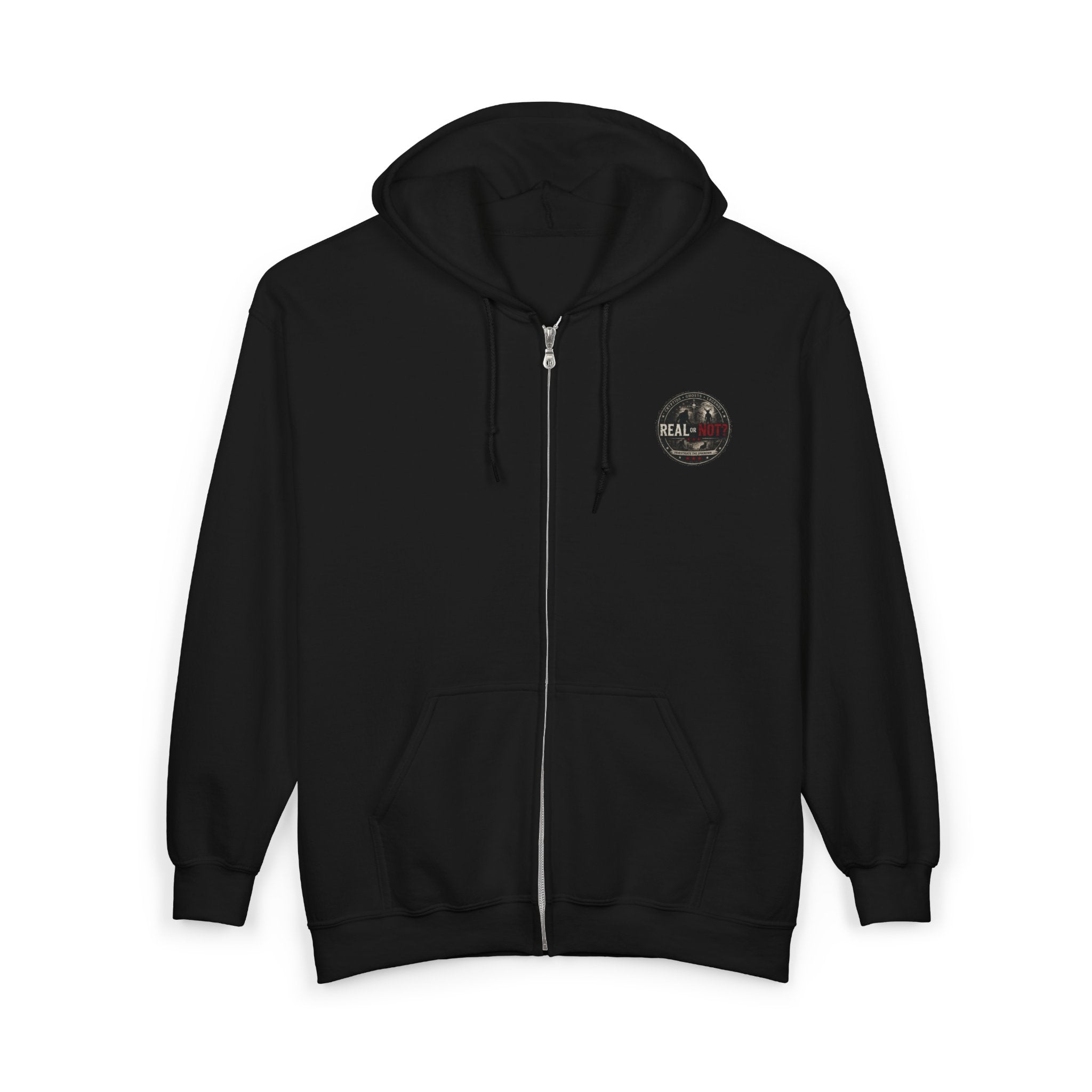 Official Real or Not? USA Full‑Zip Hooded Sweatshirt