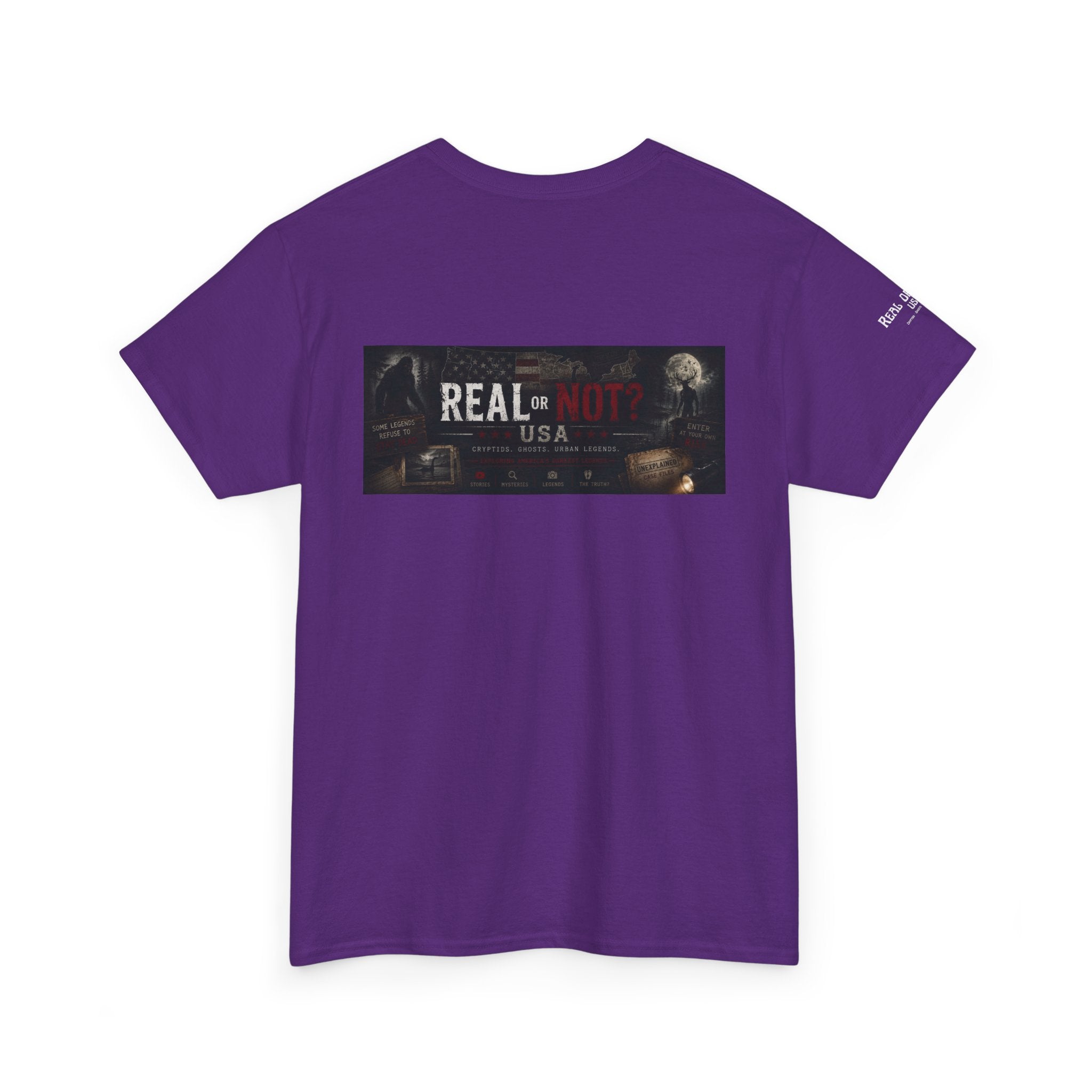 Official Real or Not? USA Vintage Graphic T-Shirt