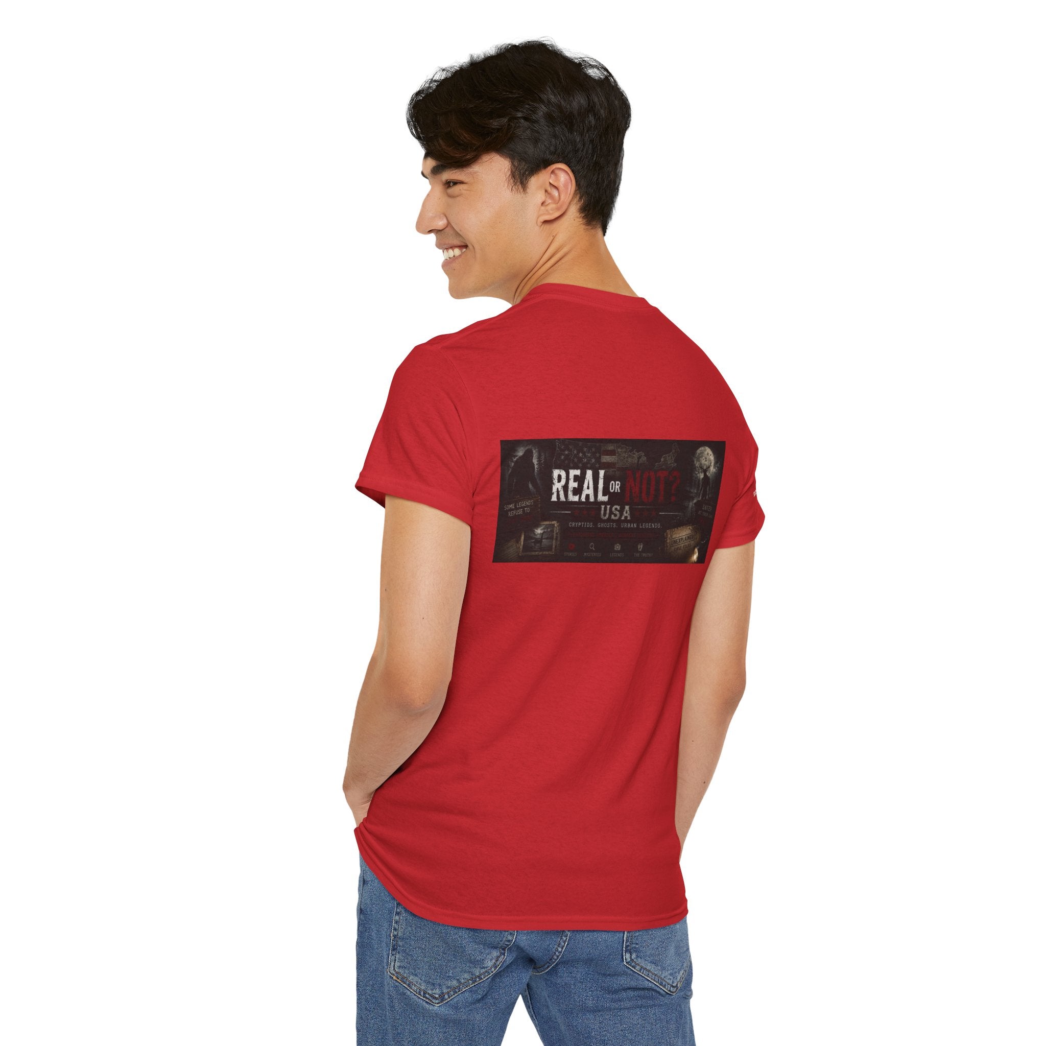 Official Real or Not? USA Vintage Graphic T-Shirt