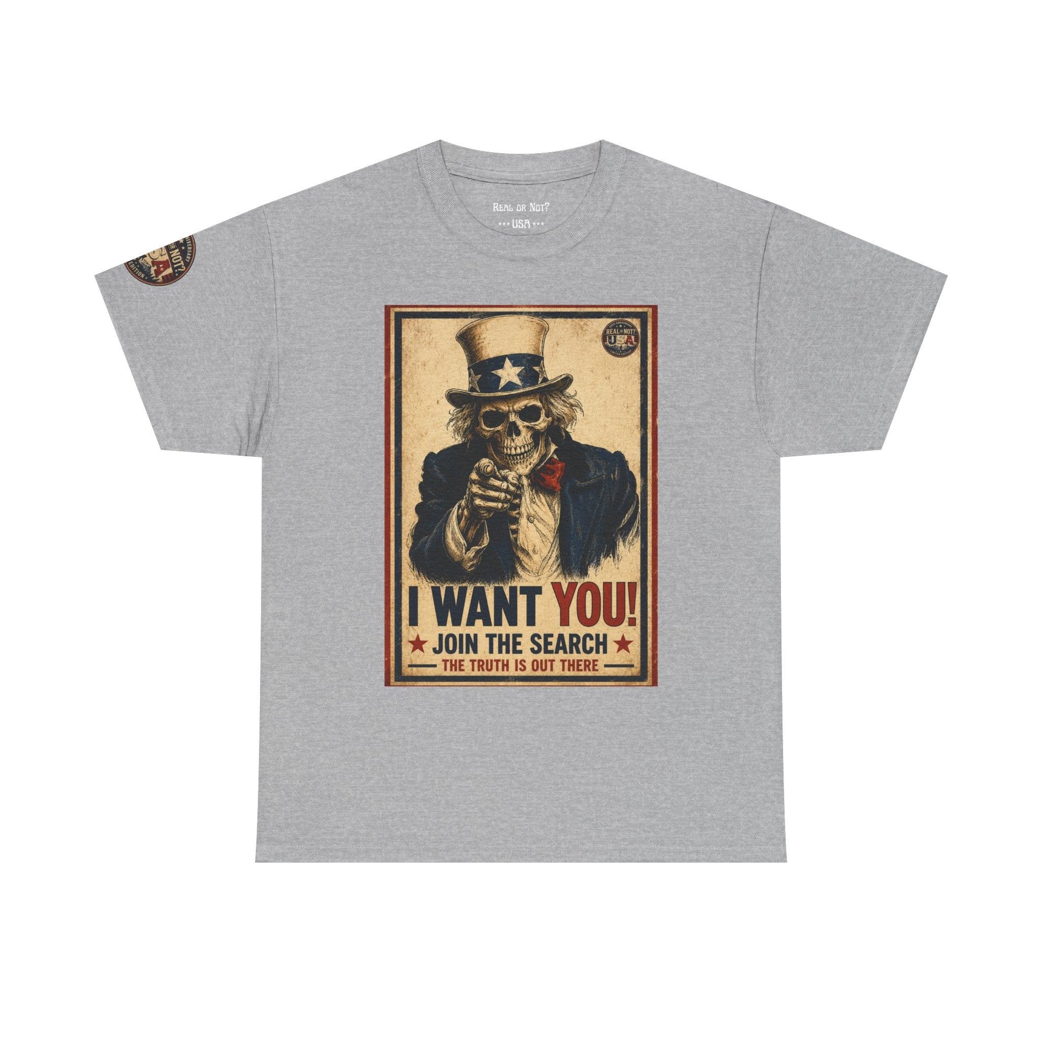 Uncle Sam Skull Limited Edition 250th USA Anniversary T- Shirt