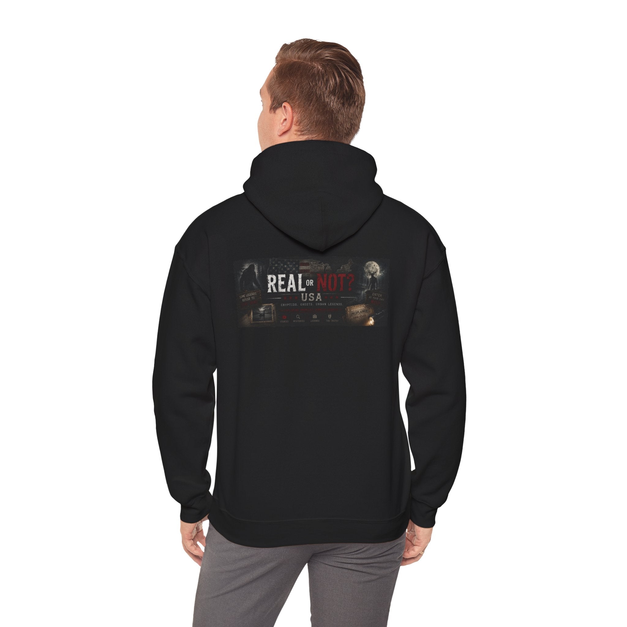 Official Real or Not? USA Hooded Sweatshirt