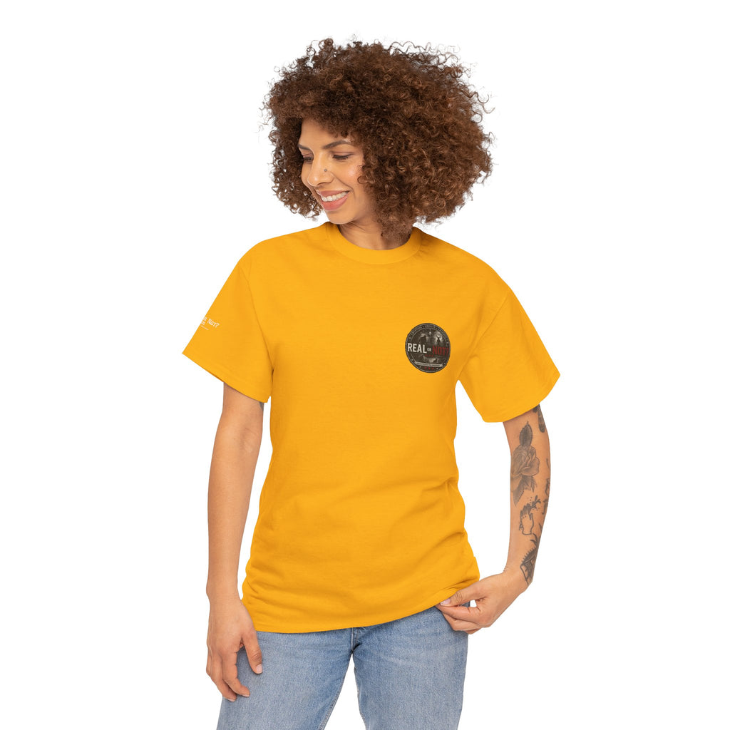 Official Real or Not? USA Vintage Graphic T-Shirt